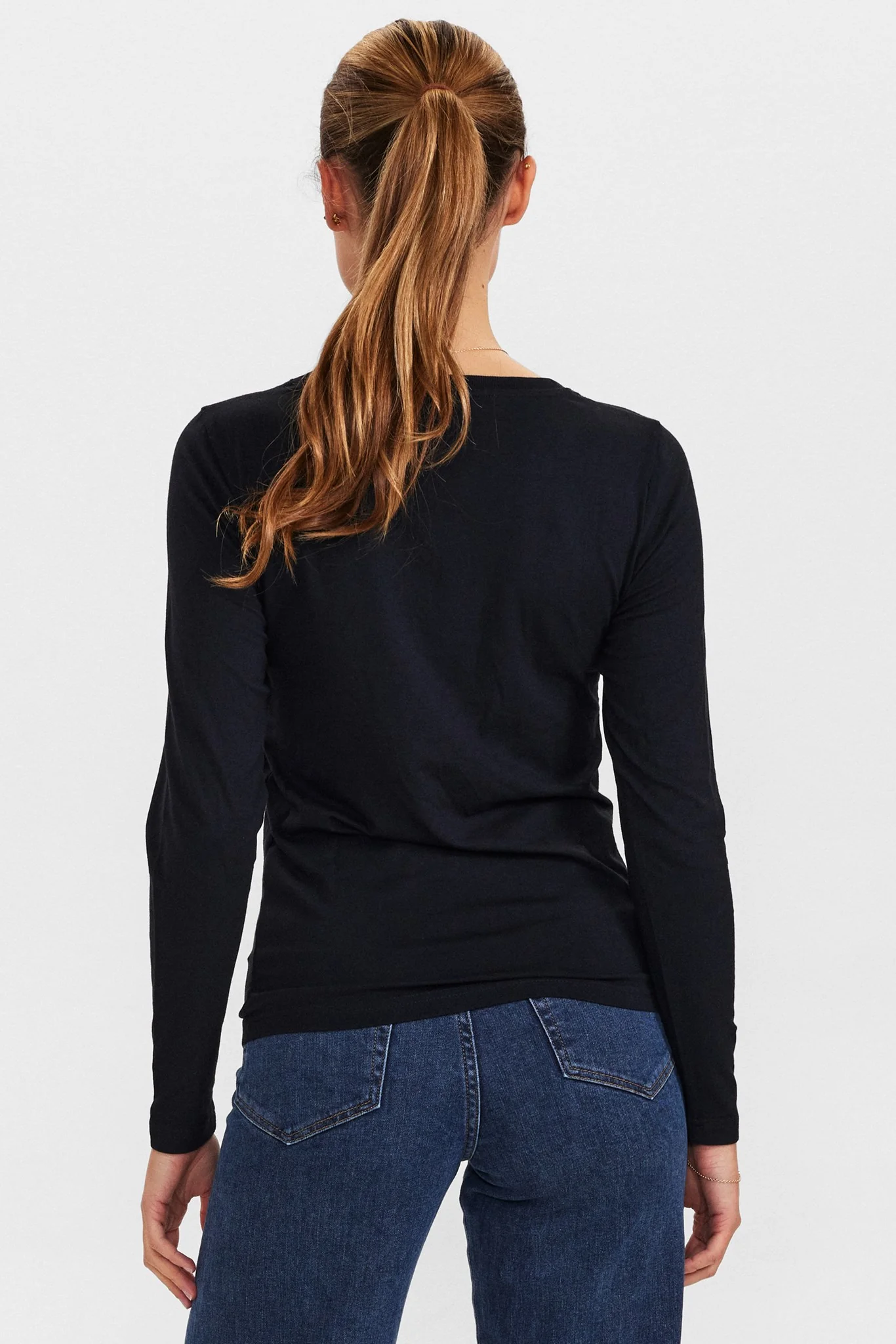NUKAZUMI LS BLOUSE  - Caviar - Image 2