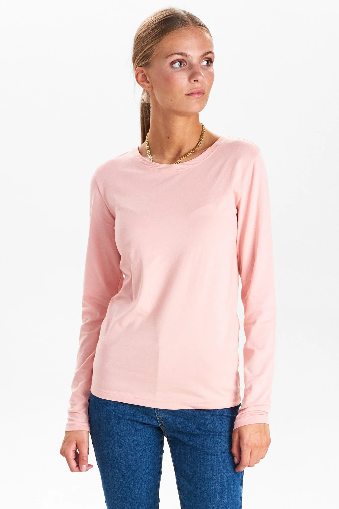 NUKAZUMI LS BLOUSE  - Mellow Rose