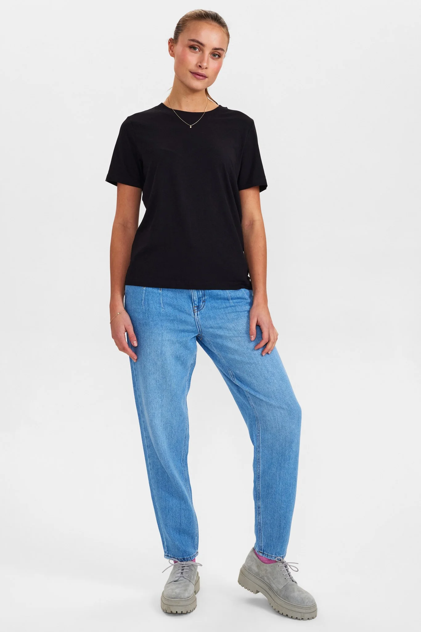 NUKAZUMI SS BLOUSE - NOOS - Caviar - Image 3