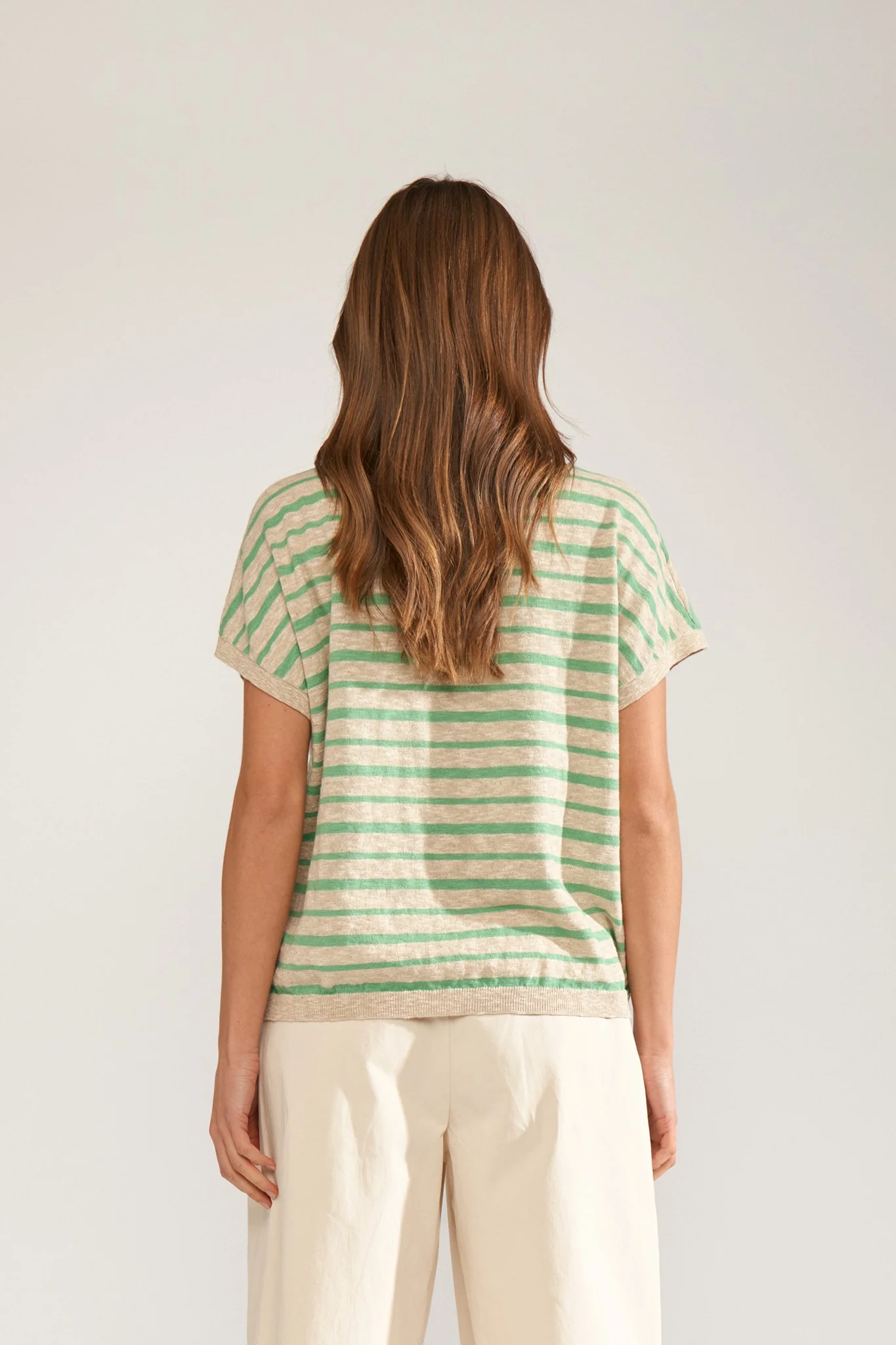 NUKIKI BOATNECK PULLOVER - Absinthe Green - Image 2