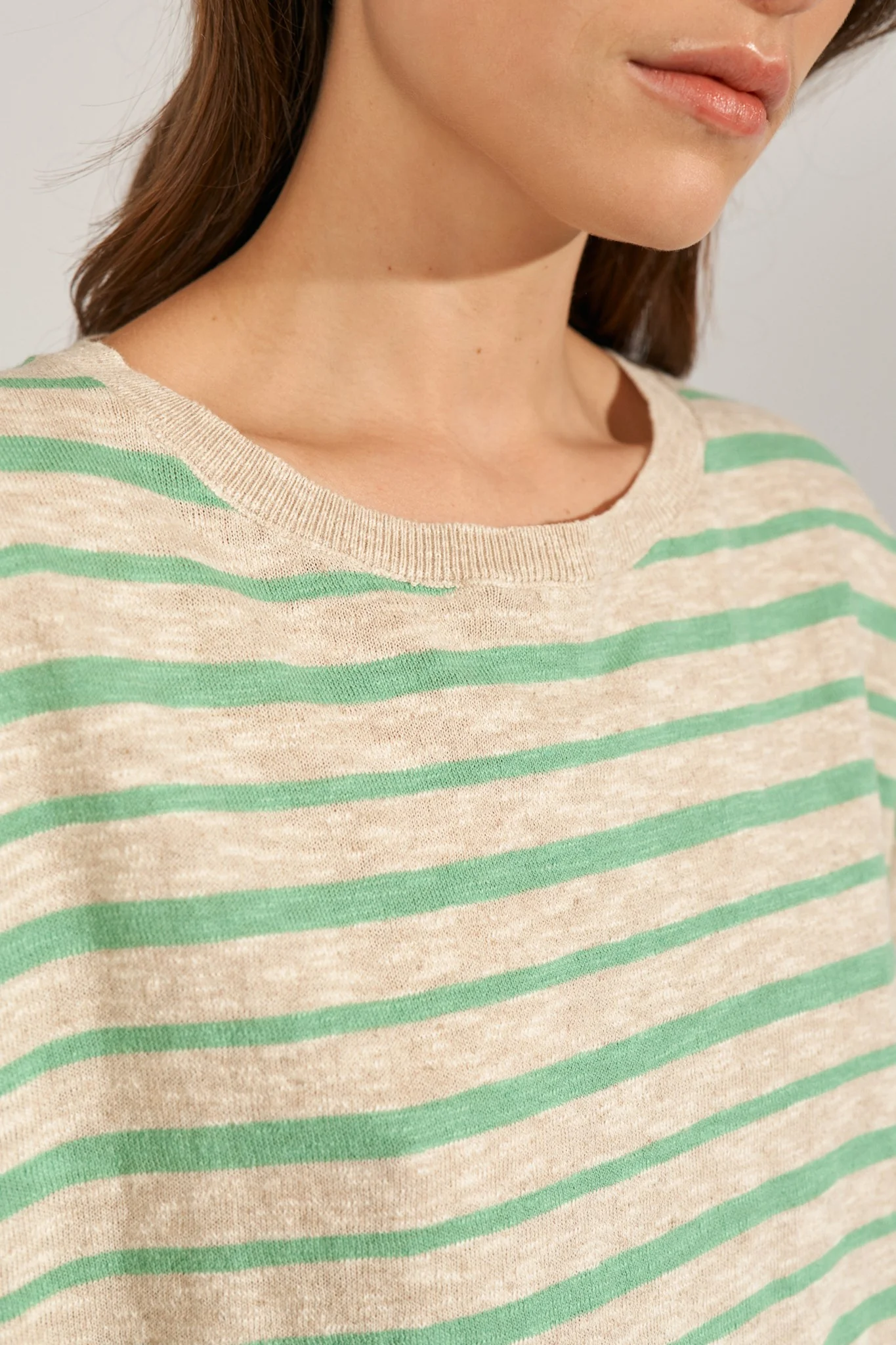 NUKIKI BOATNECK PULLOVER - Absinthe Green - Image 4