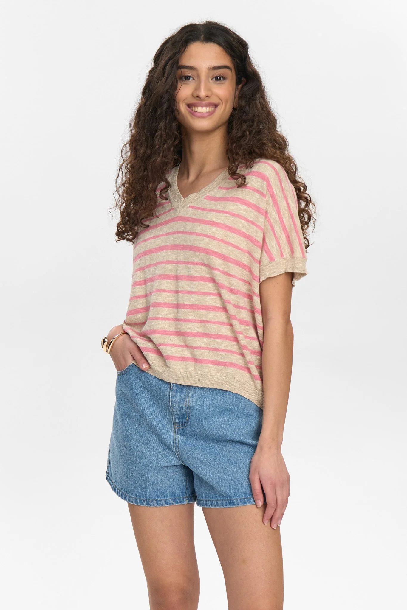 NUKIKI PULLOVER - Flamingo Pink