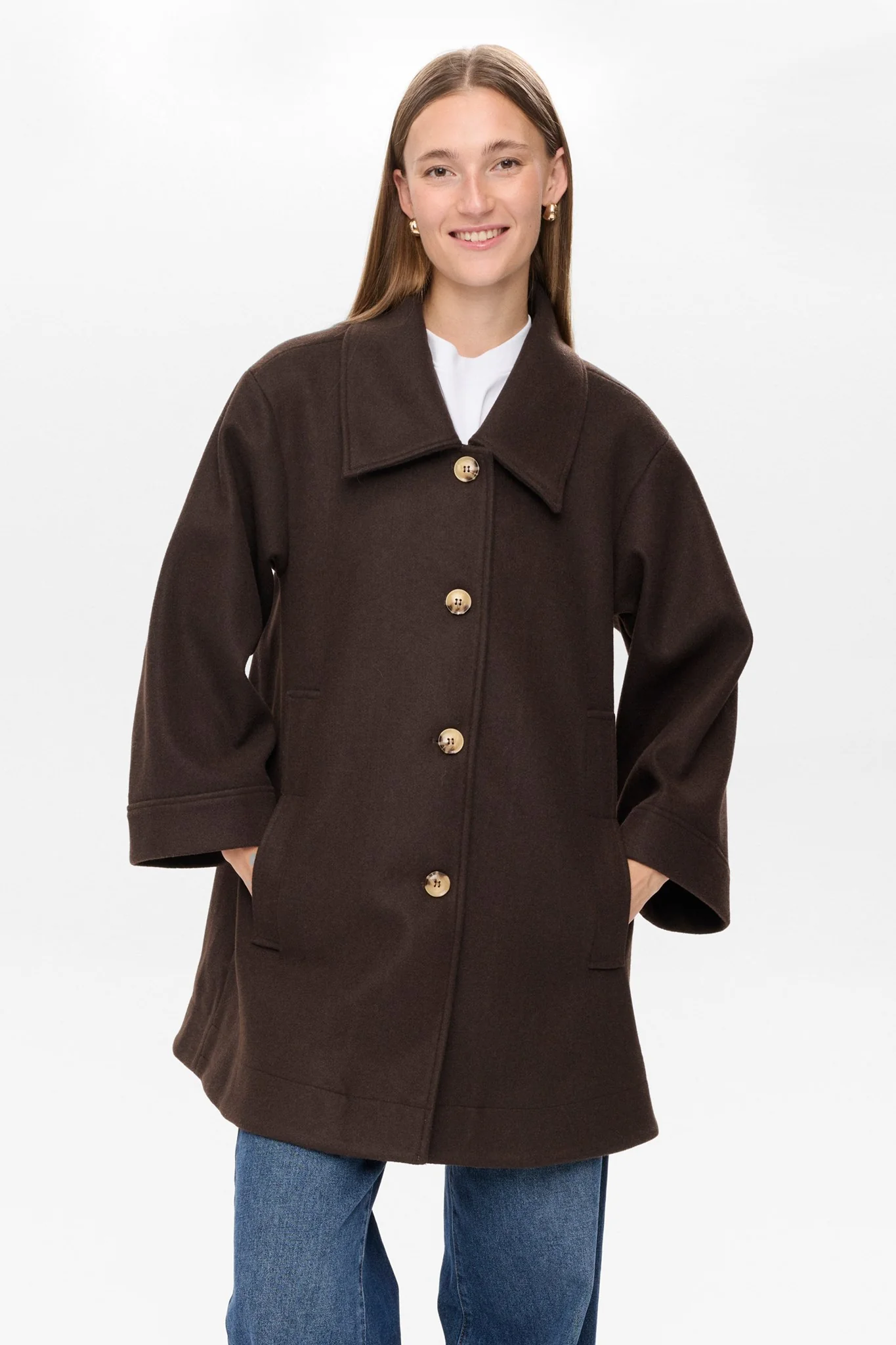 NUKIMBERLY COAT - Black Coffee - Image 2