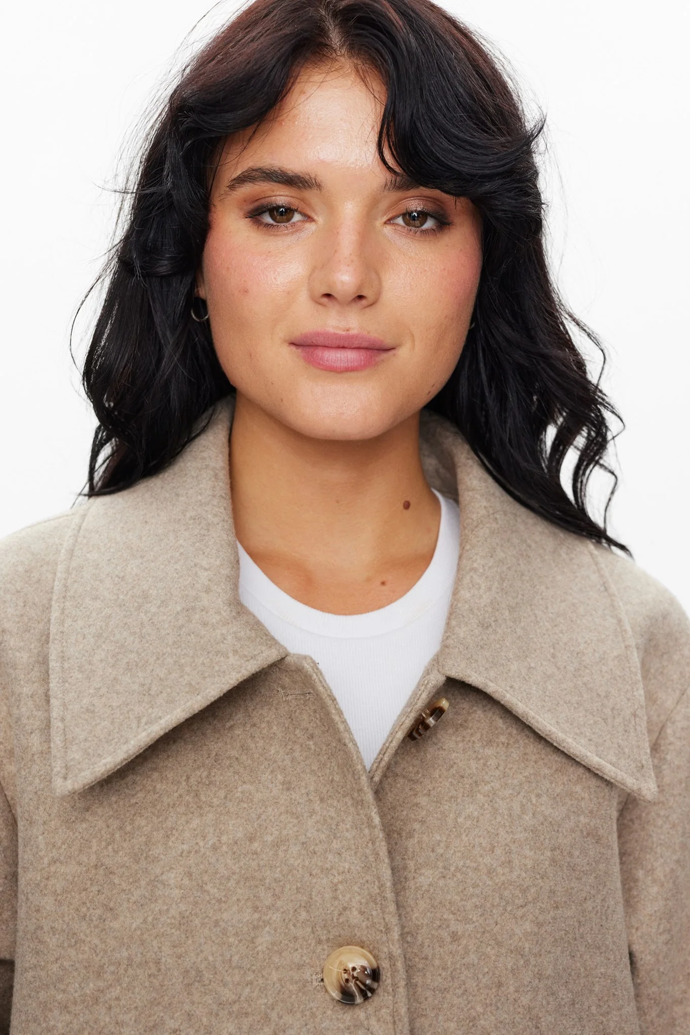 NUKIMBERLY COAT  - Sesame Melange - Image 4