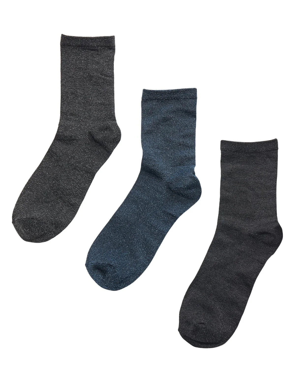NUKINGCITY BASIC GLITTER SOCKS  - Multi