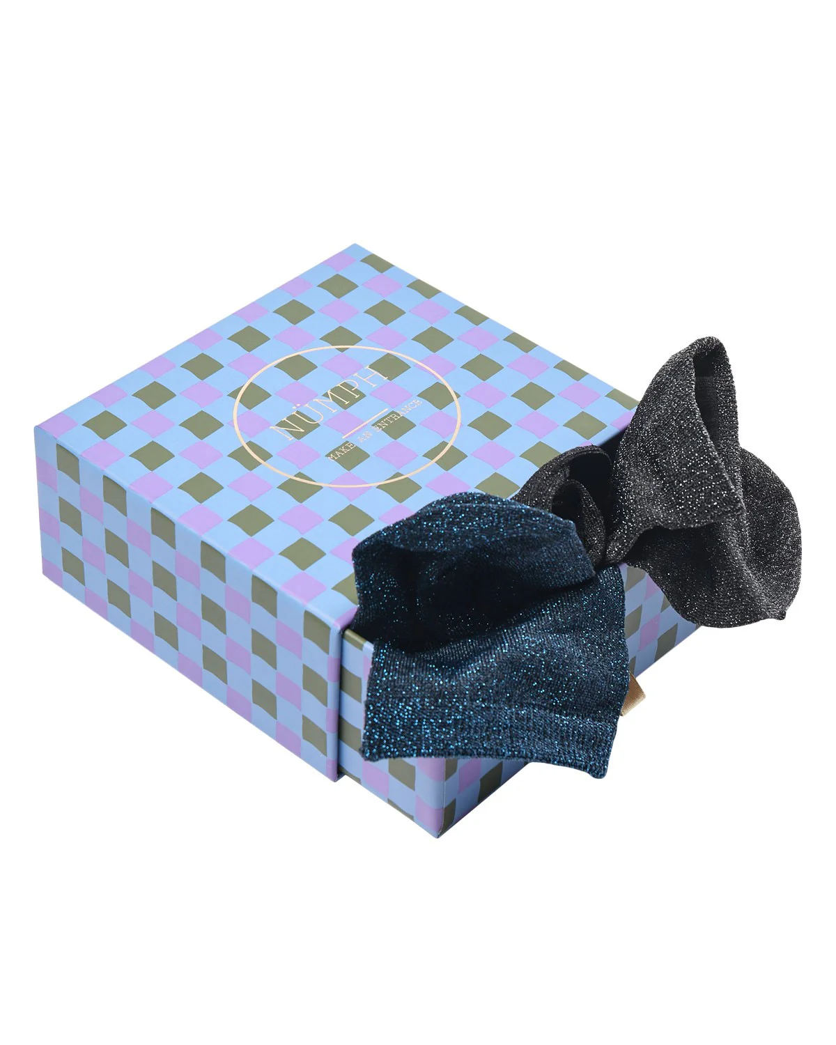 NUKINGCITY BASIC GLITTER SOCKS - Multi - Image 2