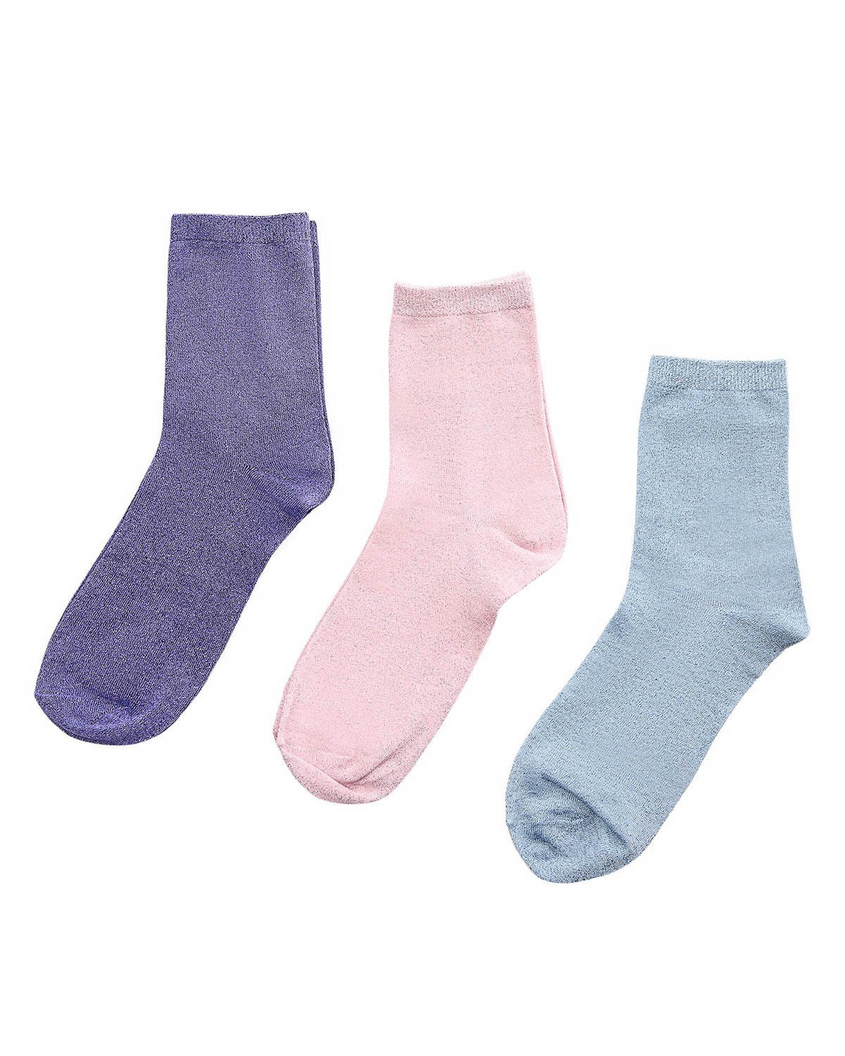 NUKINGCITY GLITTER SOCKS  - Multi - Image 2