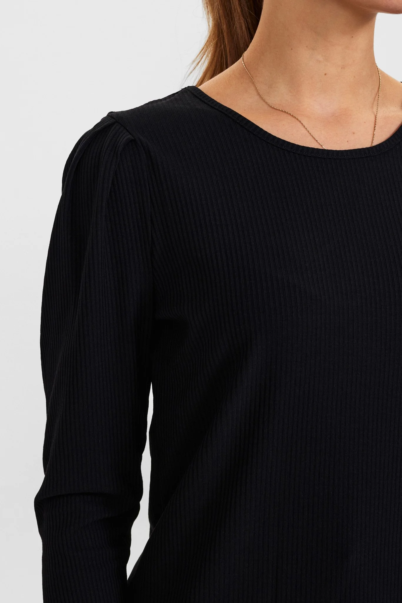 NUKISSA BLOUSE - Caviar - Image 4