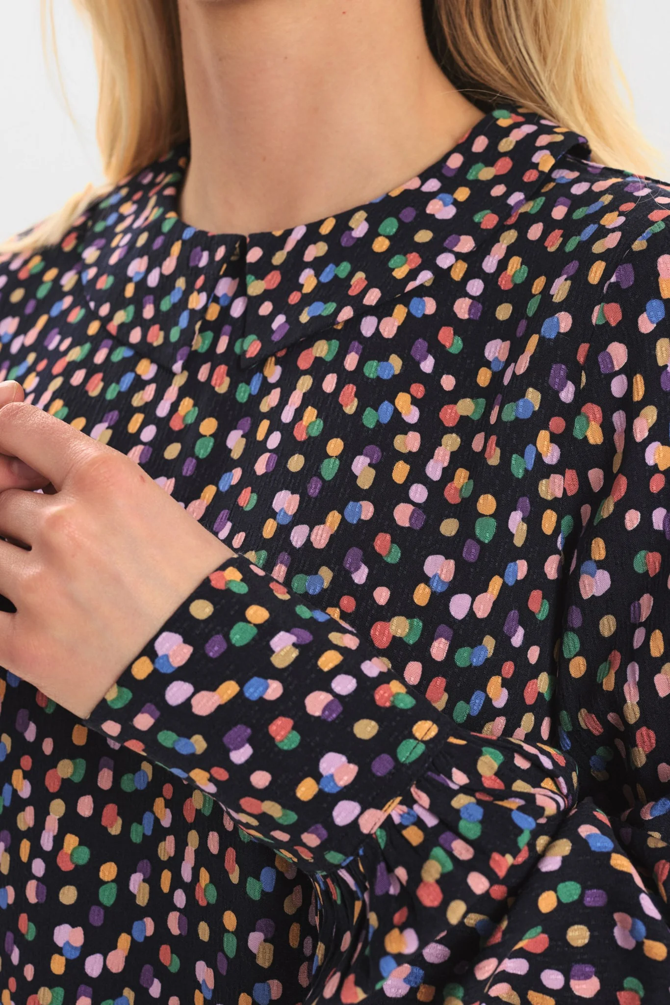 NUKIT BLOUSE - Dark Sapphire - Image 4