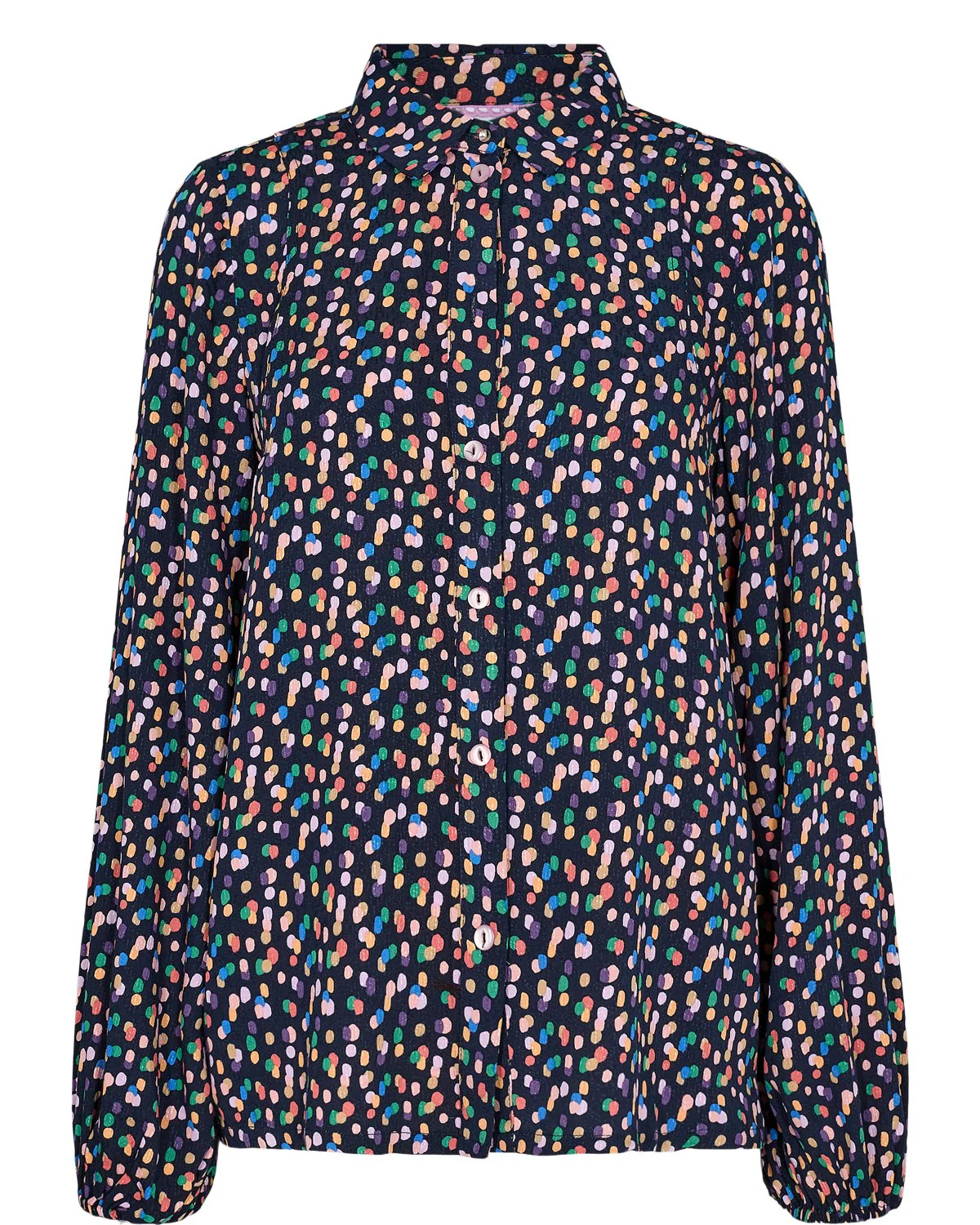 NUKIT COLLAR SHIRT  - Dark Sapphire