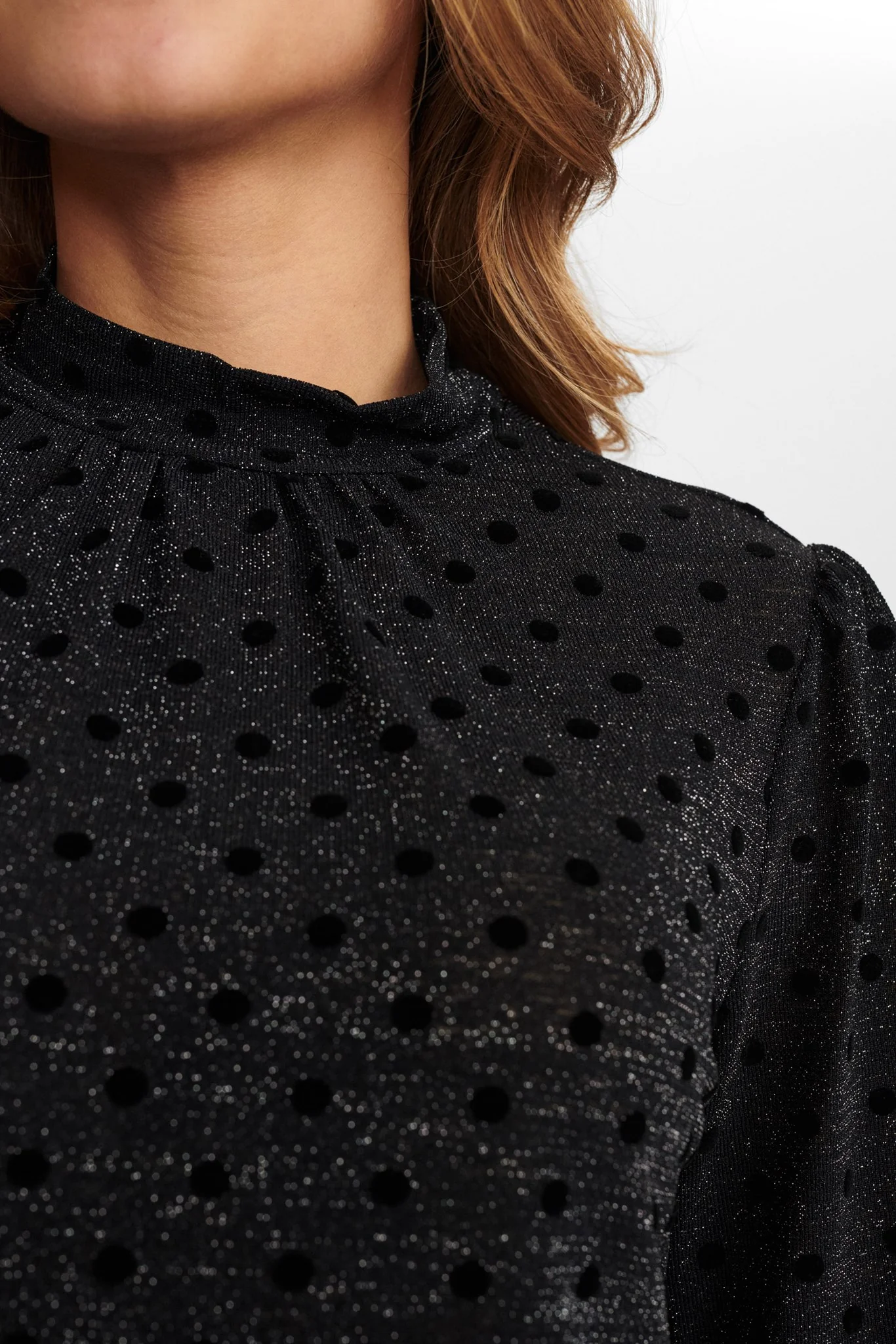 NUKLARA BLOUSE - Caviar - Image 4