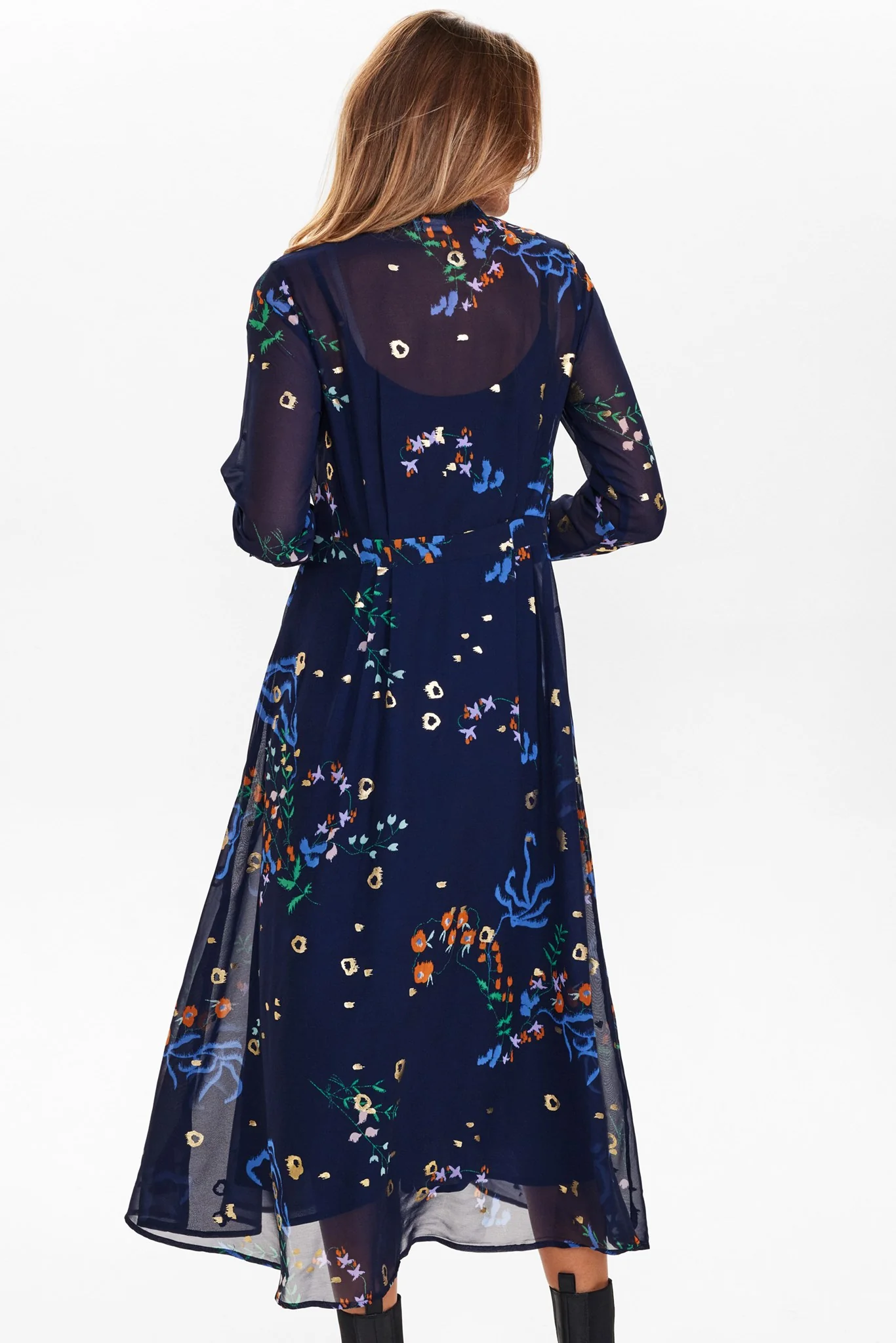 NUKYNDALL DRESS - Dark Sapphire - Image 2