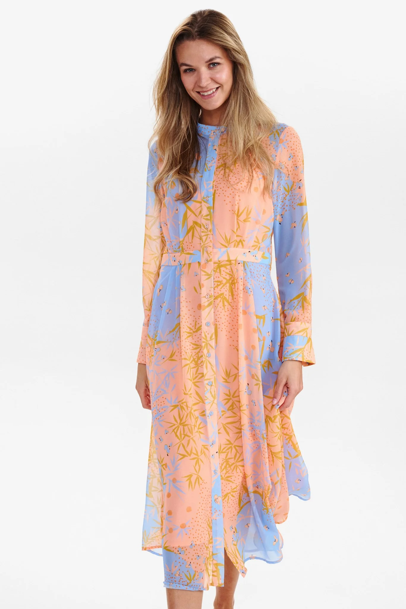 NUKYNDALL NEW DRESS - Peach Nectar - Image 2