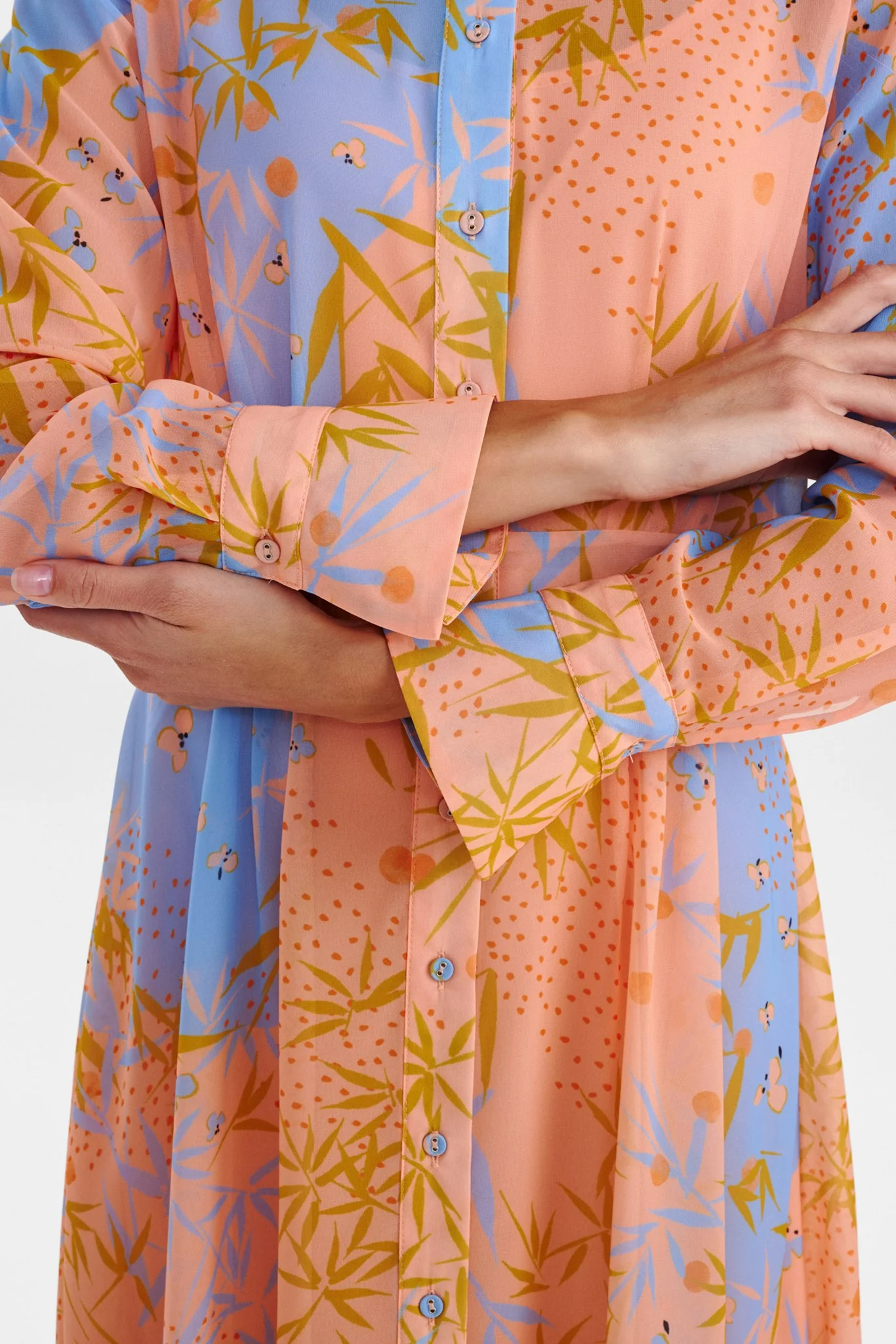 NUKYNDALL NEW DRESS - Peach Nectar - Image 6