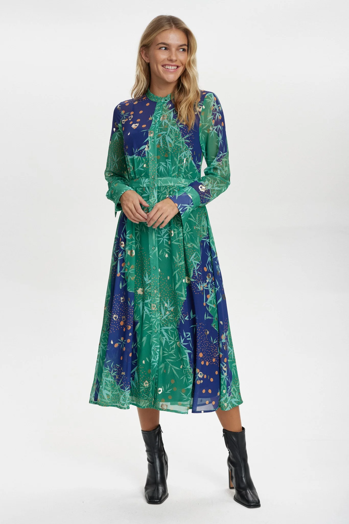 NUKYNDALL NEW DRESS - Pine Green