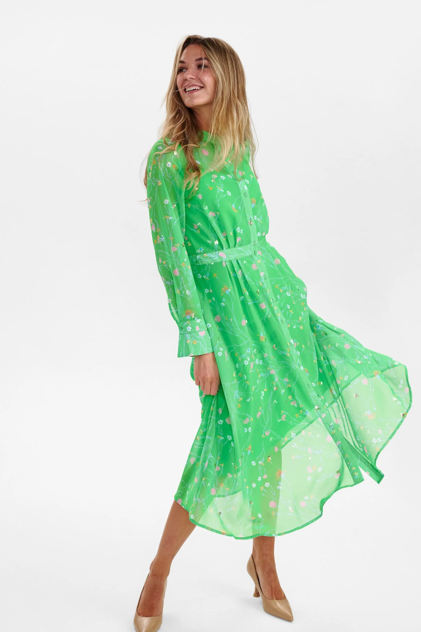 NUKYNDALL NEW DRESS - Poison green - Image 7