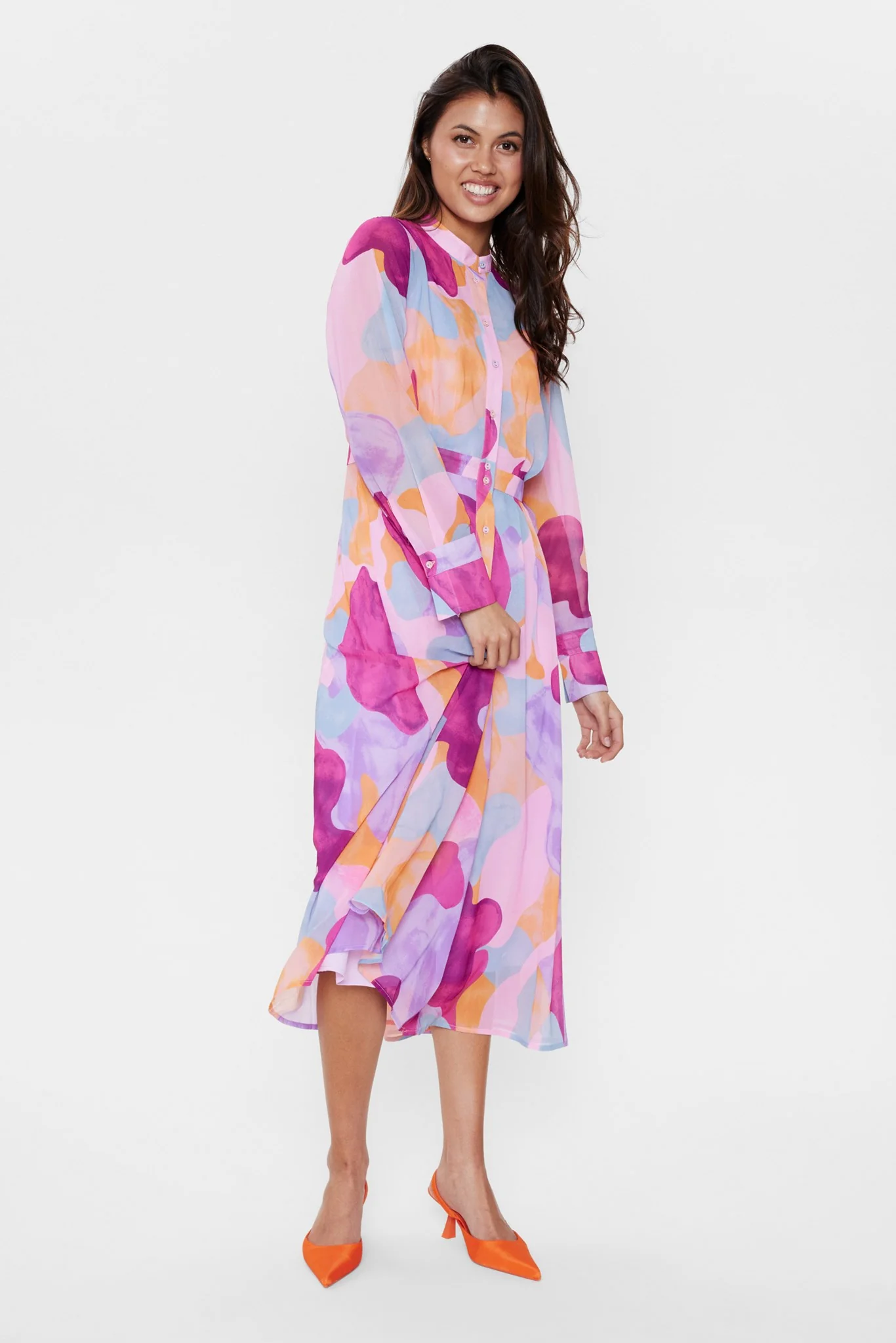 NUKYNDALL NEW DRESS - Tangerine - Image 3