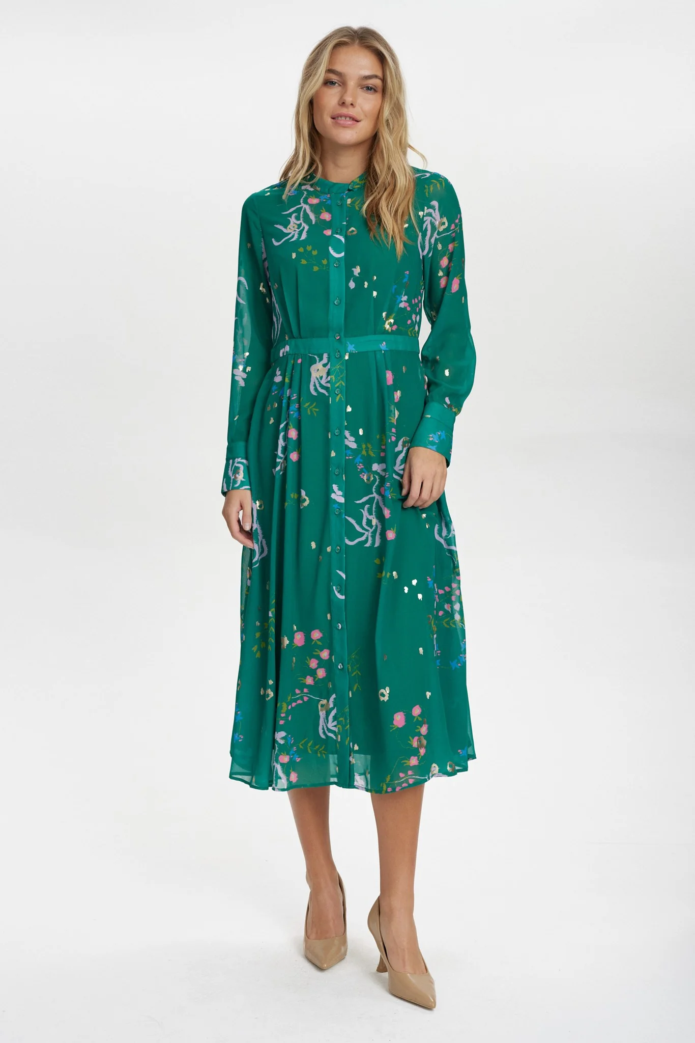 NUKYNDALL NEW DRESS - Ultramarine Green - Image 2
