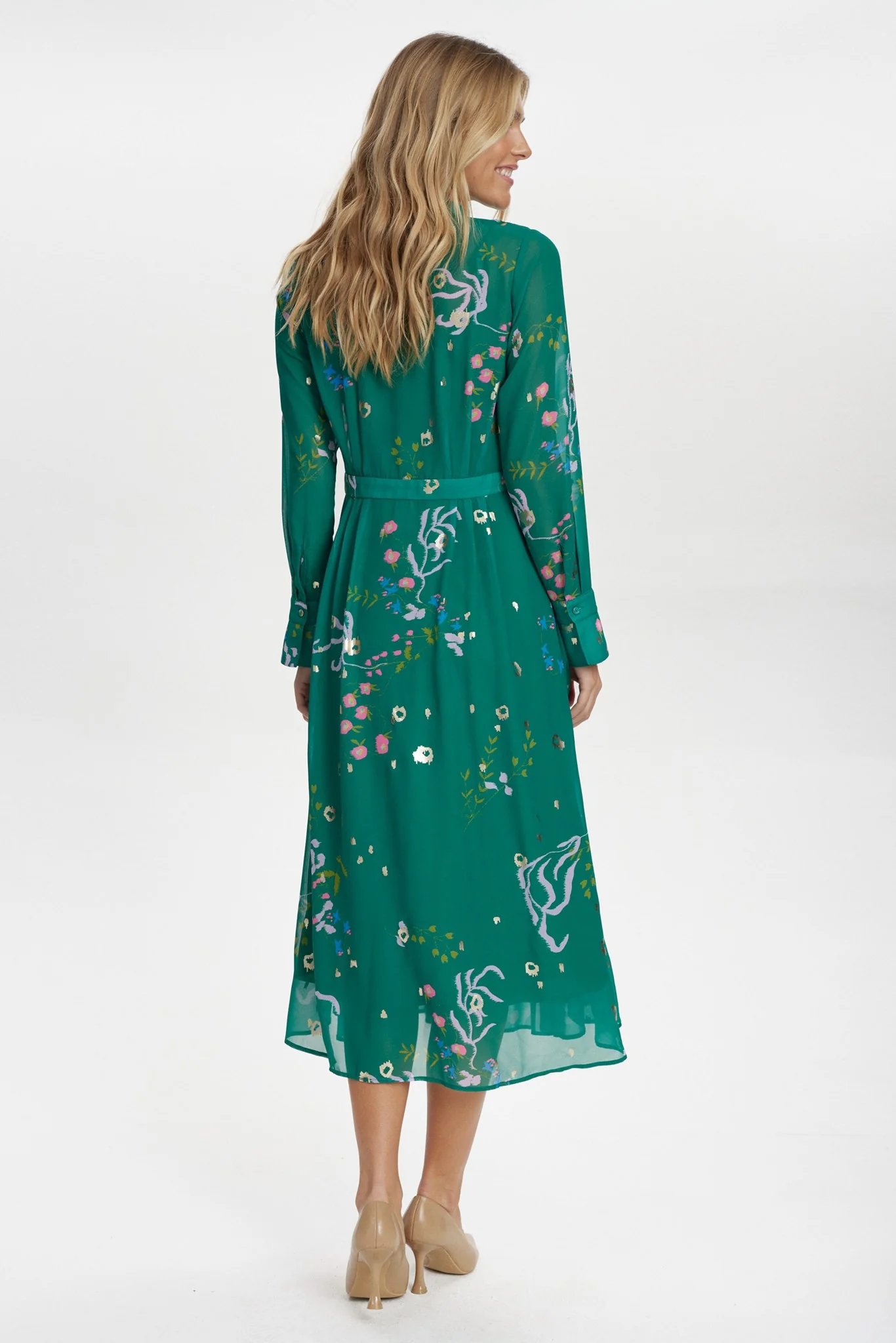NUKYNDALL NEW DRESS - Ultramarine Green - Image 3