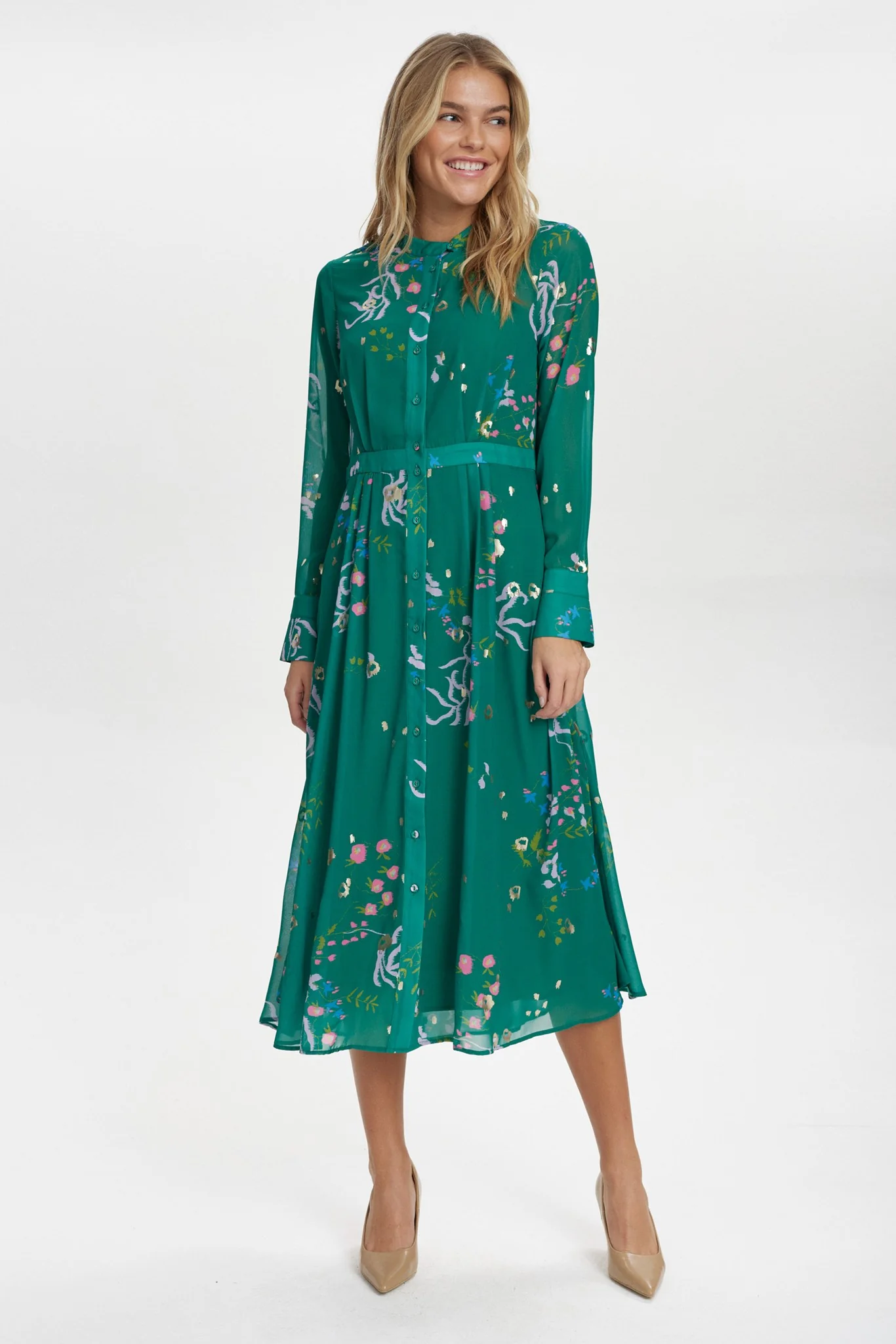 NUKYNDALL NEW DRESS - Ultramarine Green - Image 4