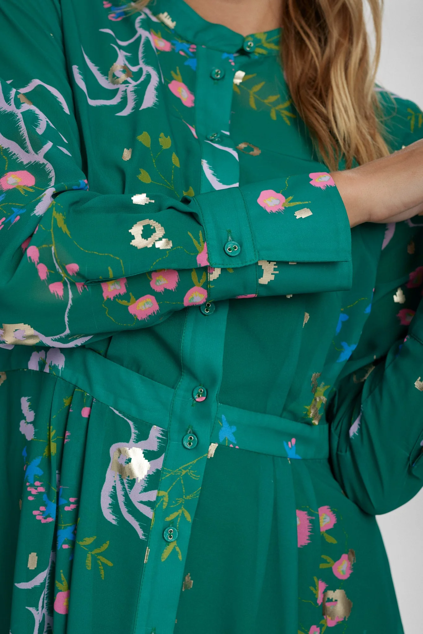 NUKYNDALL NEW DRESS - Ultramarine Green - Image 5