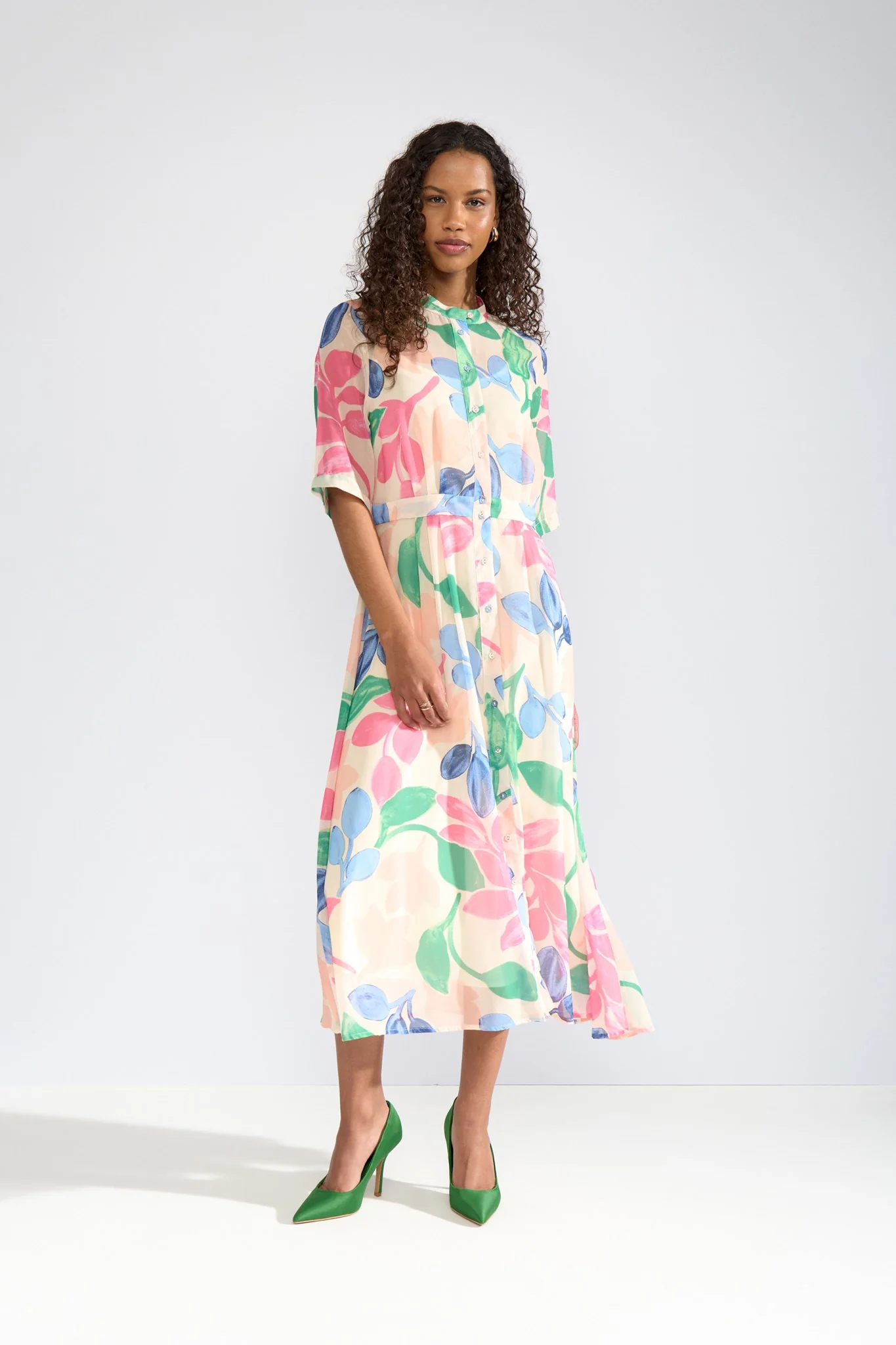 NUKYNDALL NEW SS DRESS - Birch