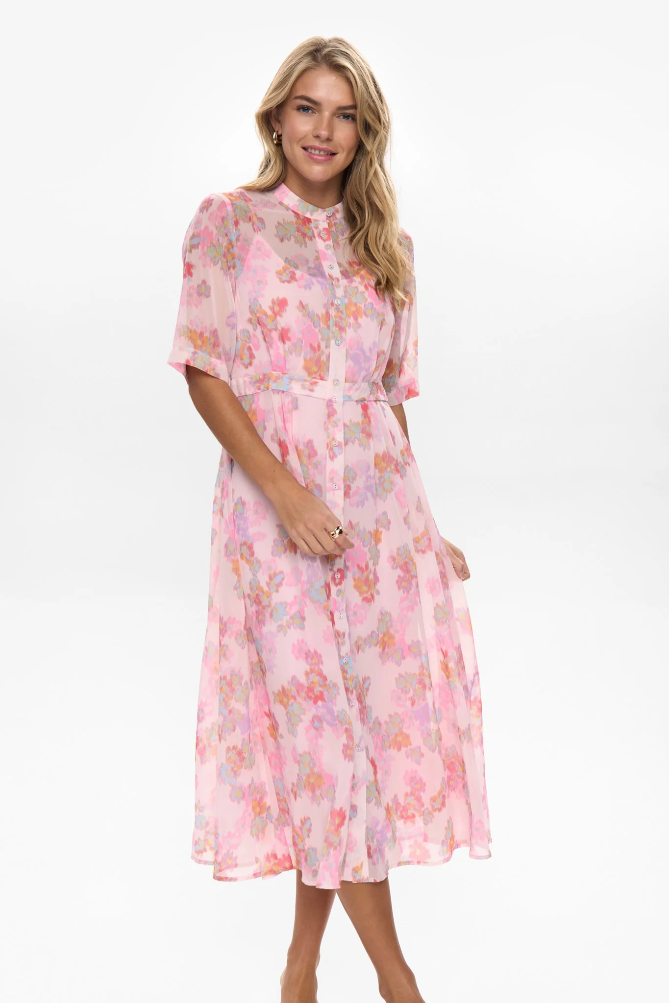 NUKYNDALL NEW SS DRESS - Blushing Bride - Image 6