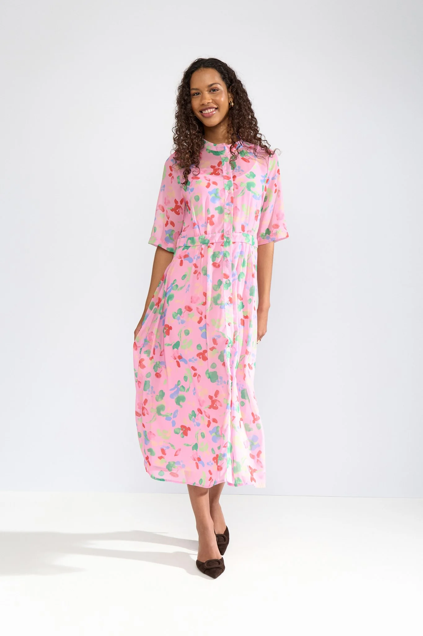 NUKYNDALL NEW SS DRESS - LILAC SACHET - Image 6