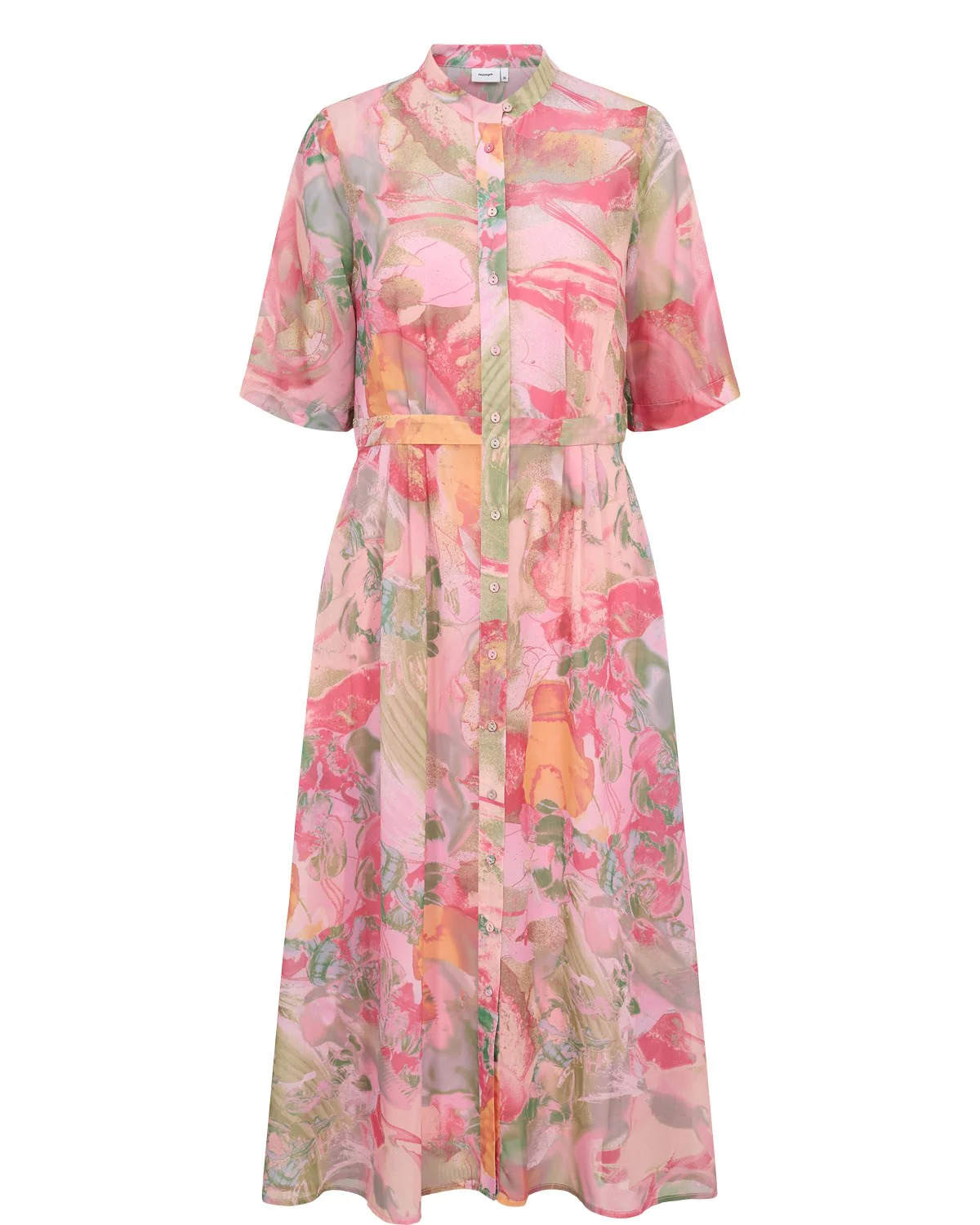 NUKYNDALL NEW SS DRESS - Peach Melba - Image 6