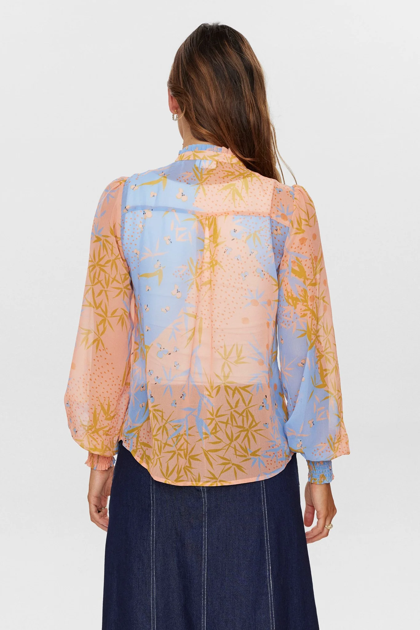 NUKYNDALL SHIRT - Peach Nectar - Image 2