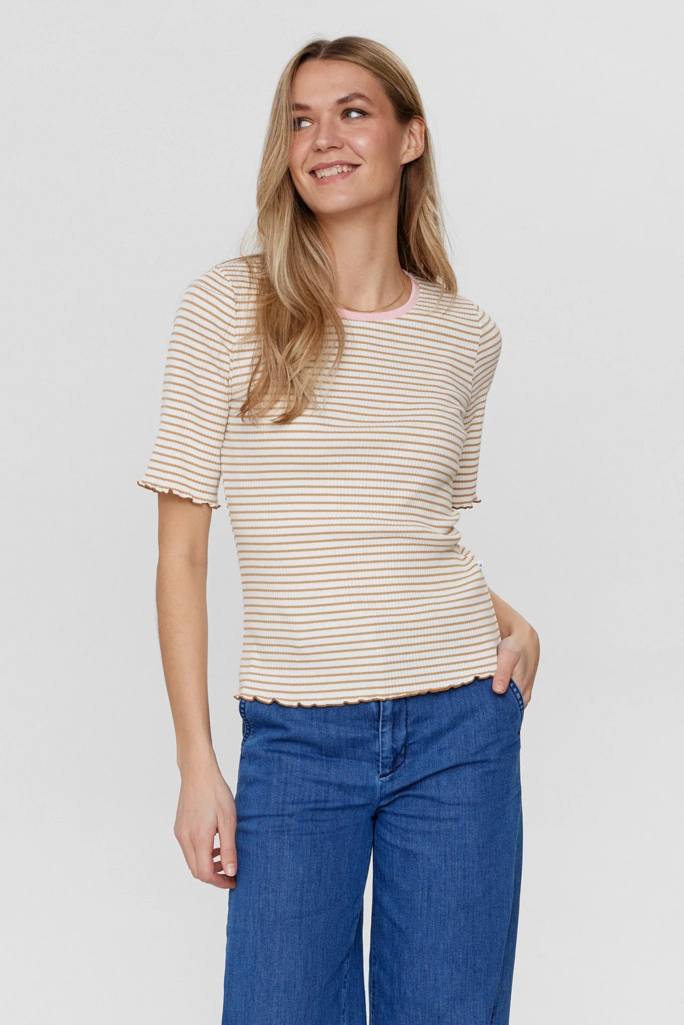 NULARA T-SHIRT - Sesame