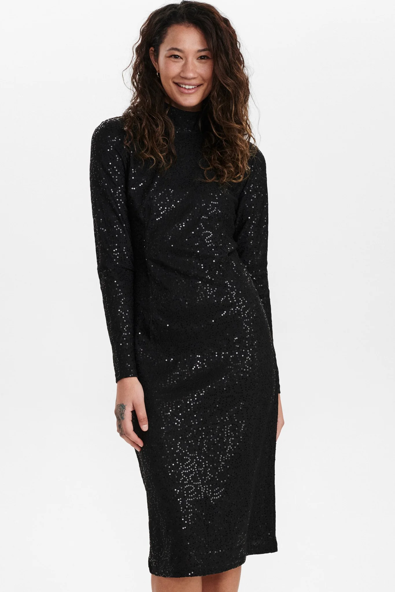NULAURIE DRESS - Caviar