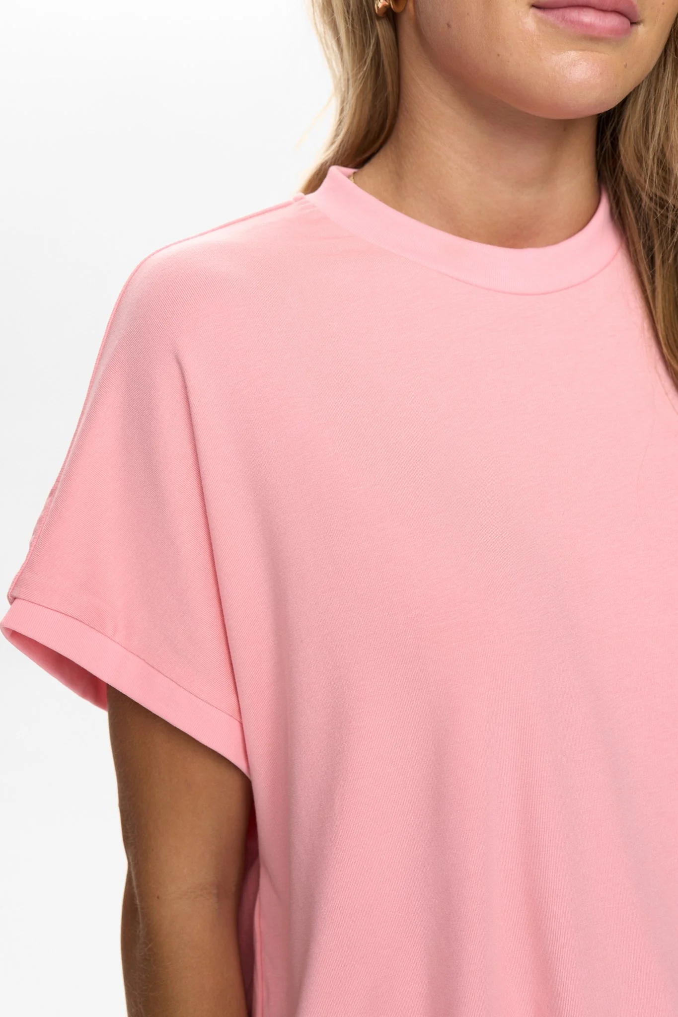 NULEAH BOXY TEE - Peony - Image 4
