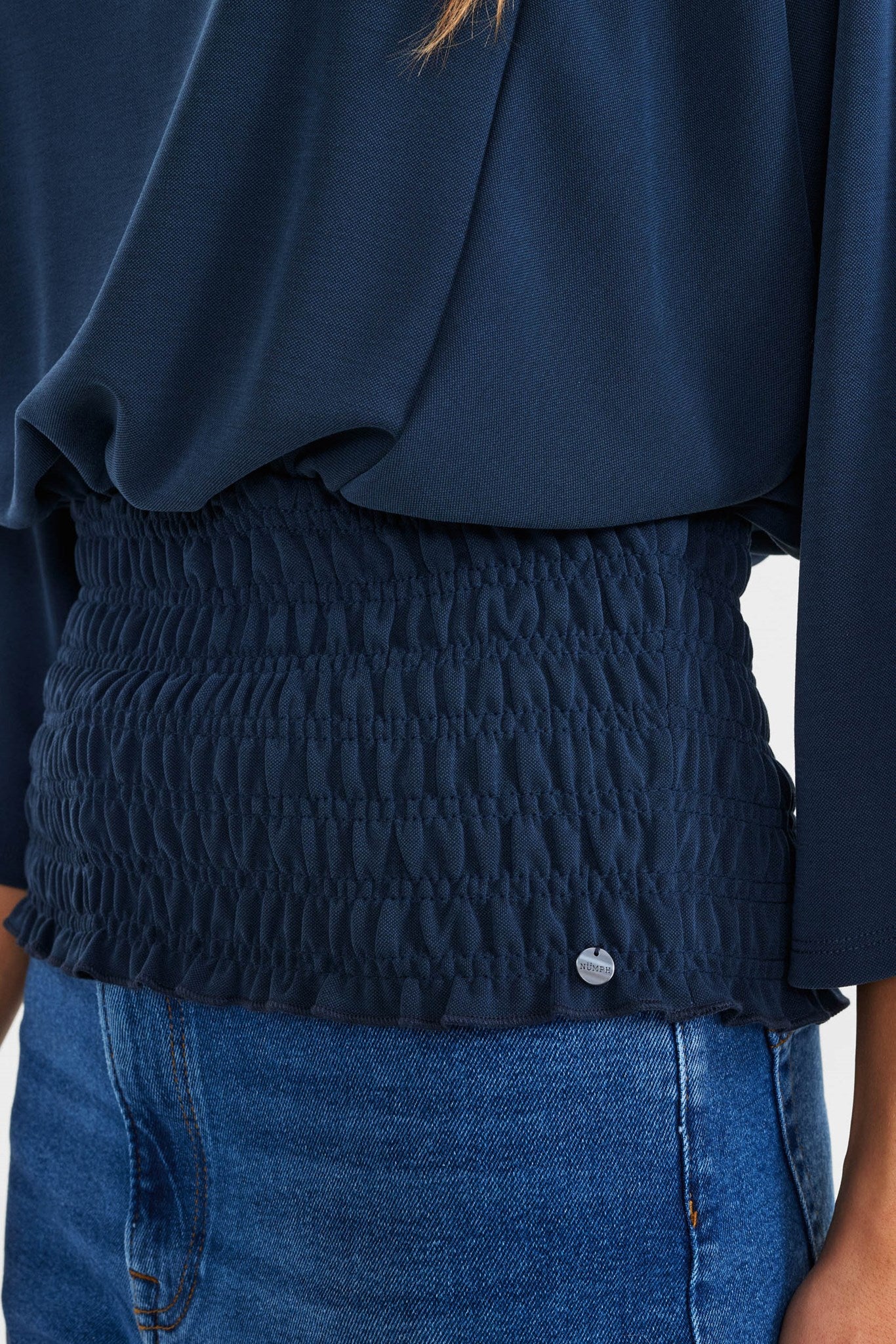 NULEANNE BLOUSE - Dark Sapphire - Image 4