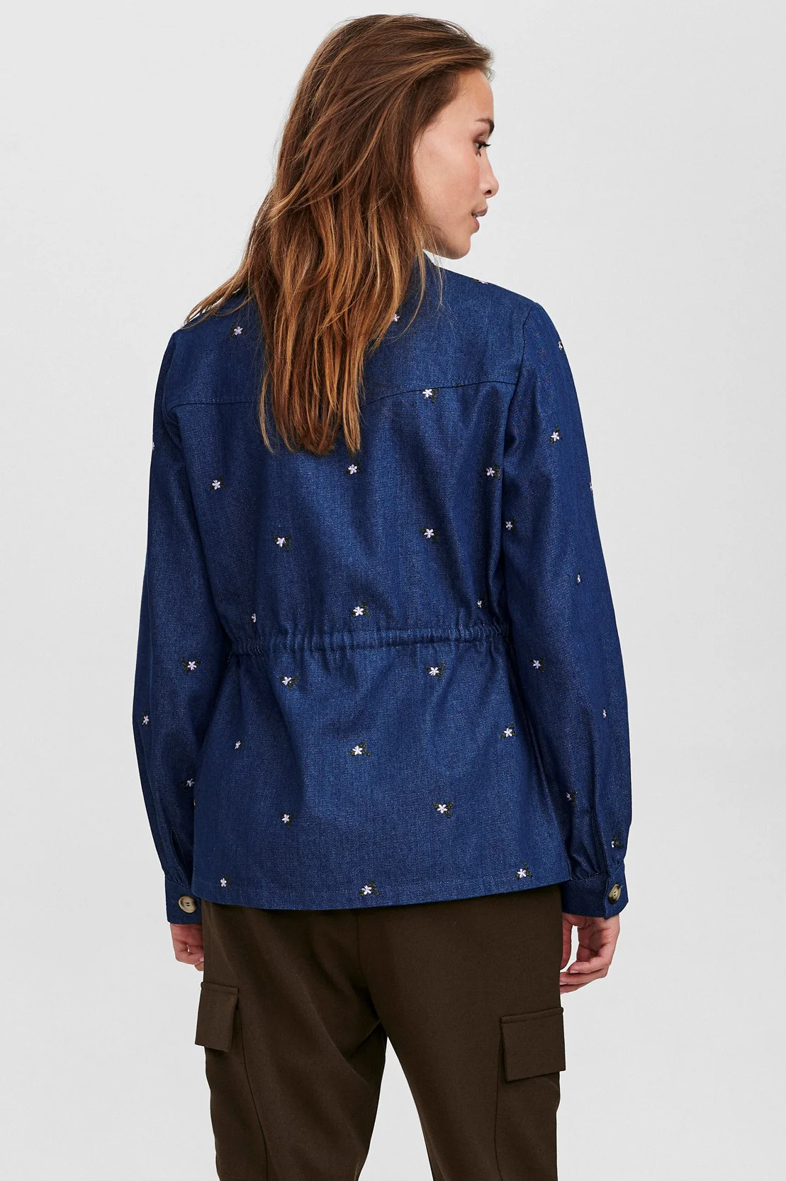 NULEAVE JACKET - Dark Blue Denim - Image 2