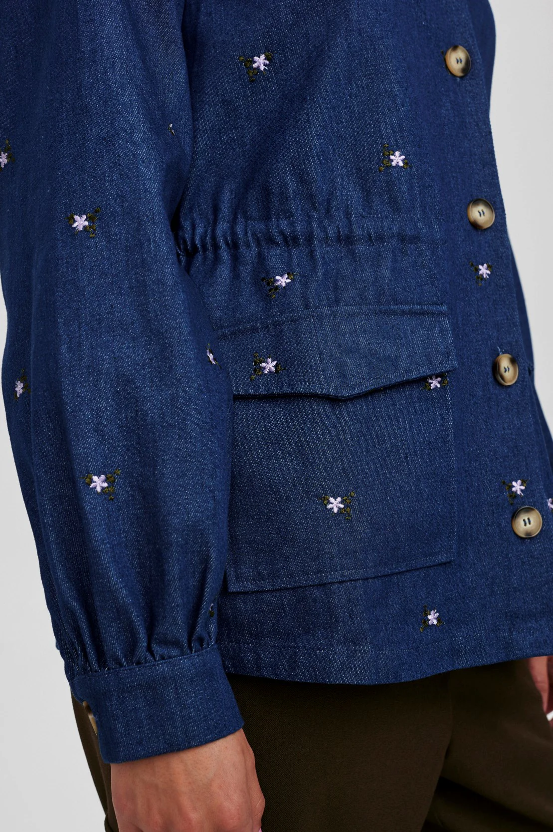 NULEAVE JACKET - Dark Blue Denim - Image 5