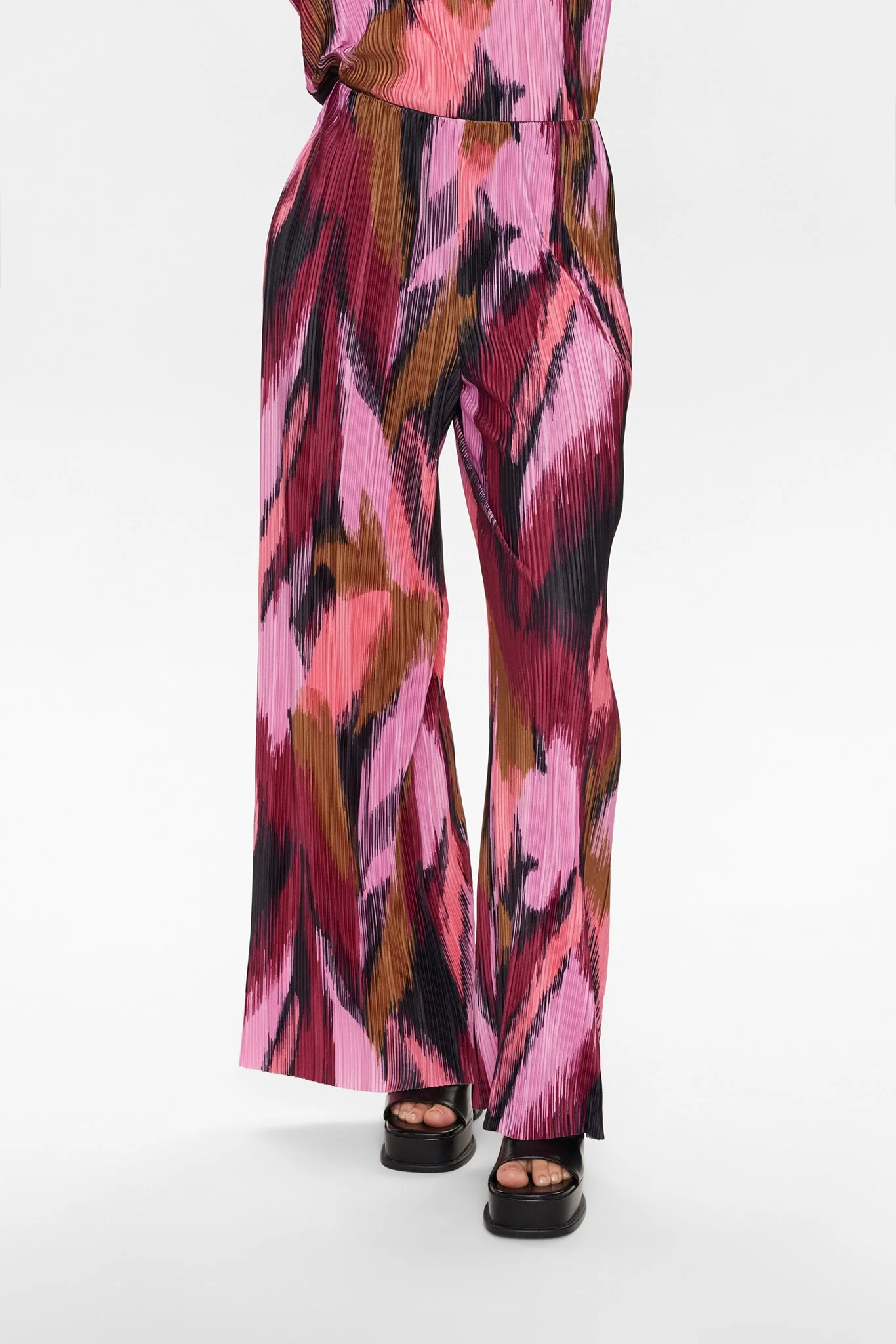 NULEAVY PANTS - Beet Red