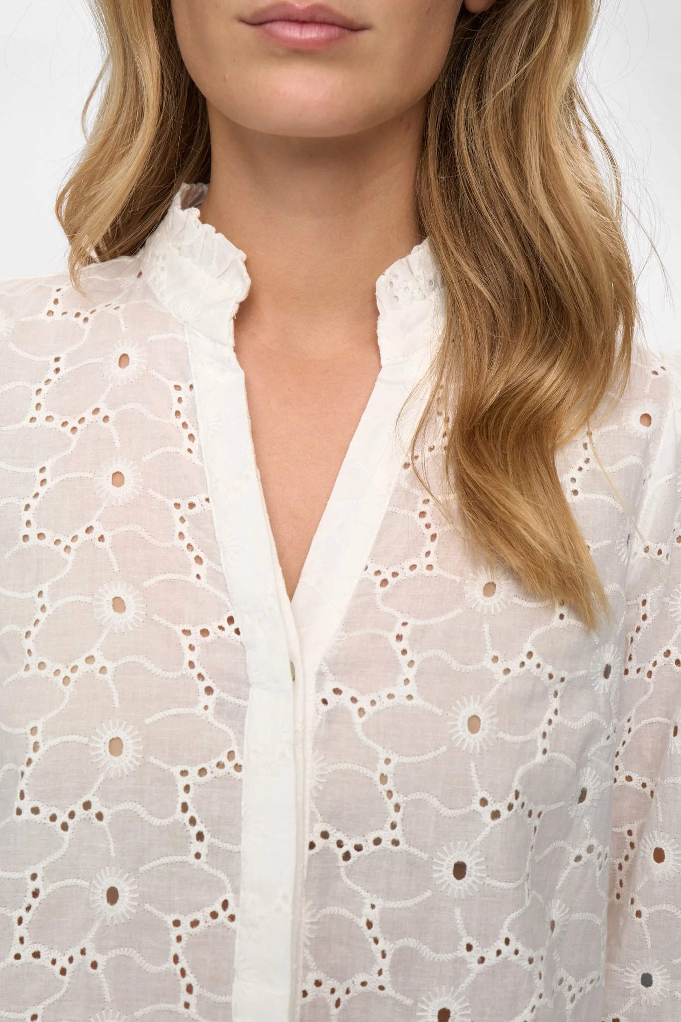 NULELA SHIRT - Bright White - Image 4