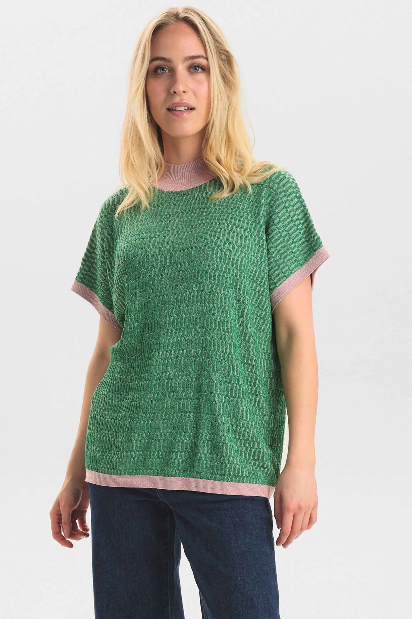 NULENA LUREX HIGH NECK  - Leprechaun