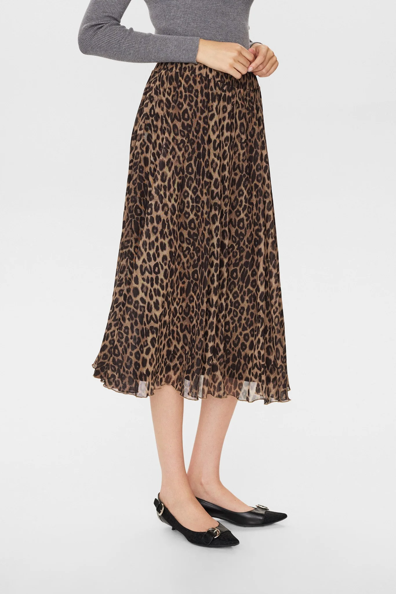 NULEONA MESH SKIRT - Tiger´s Eye