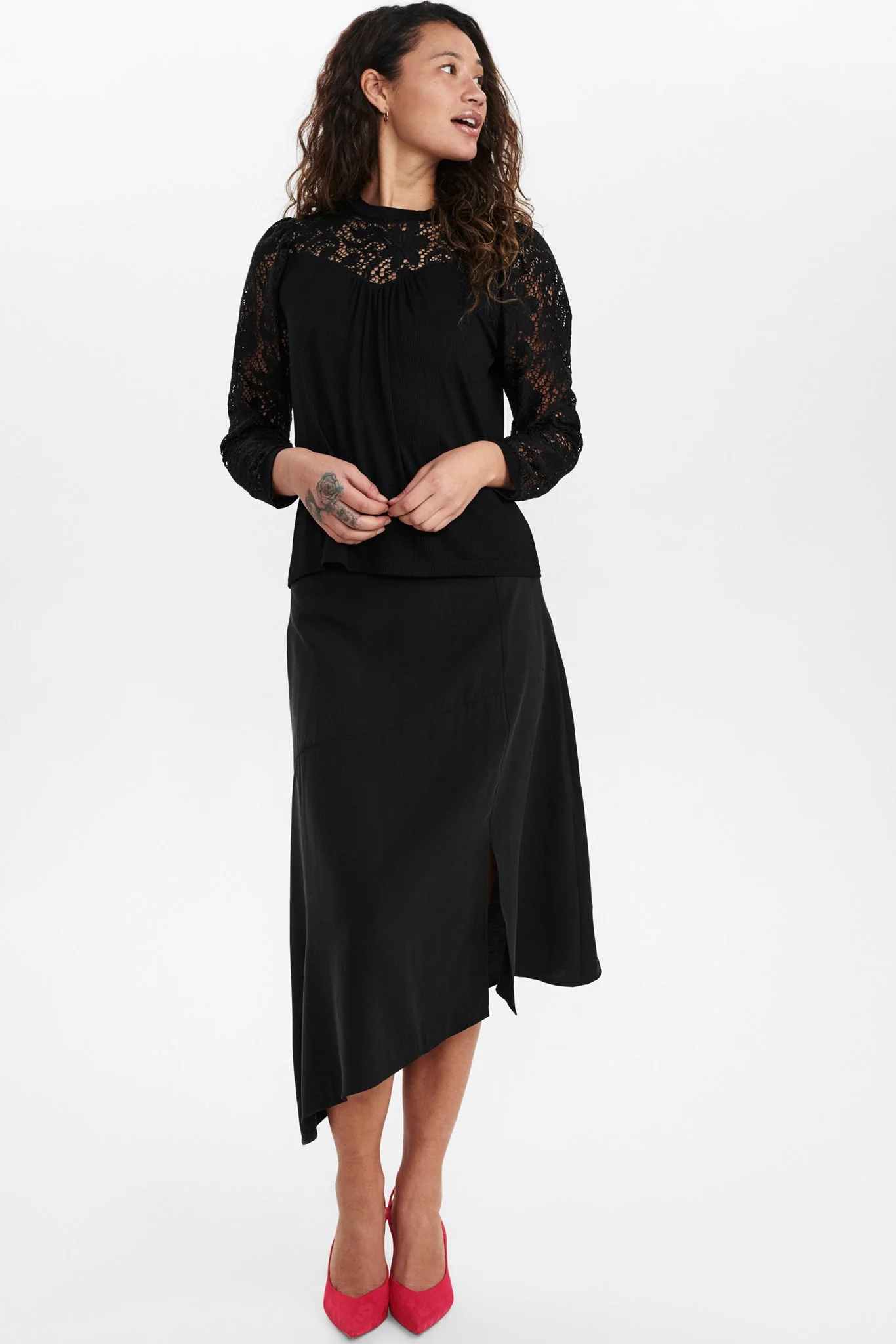 NULEXI BLOUSE - Caviar - Image 3