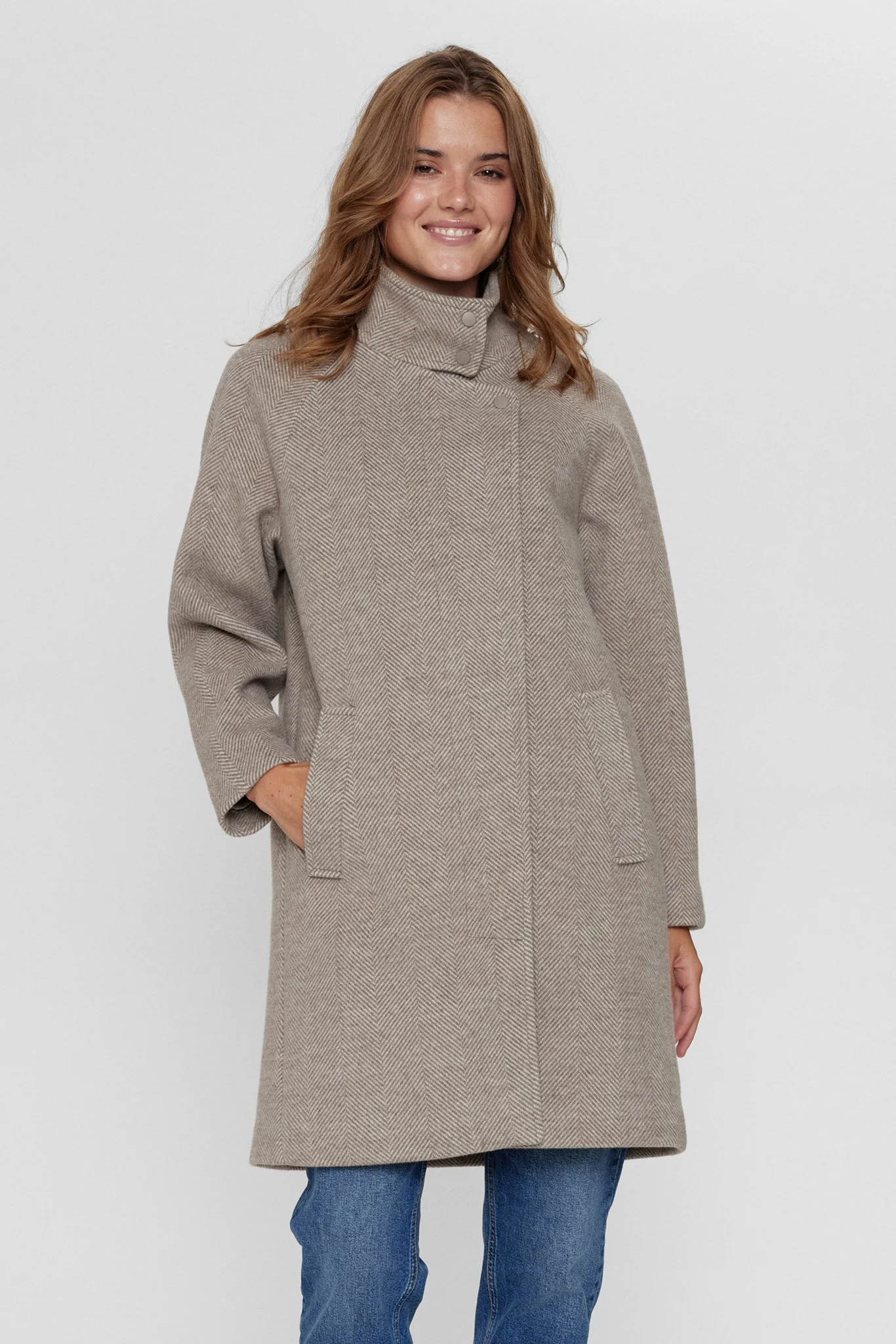 NULIBBY COAT - Chicory Coffee