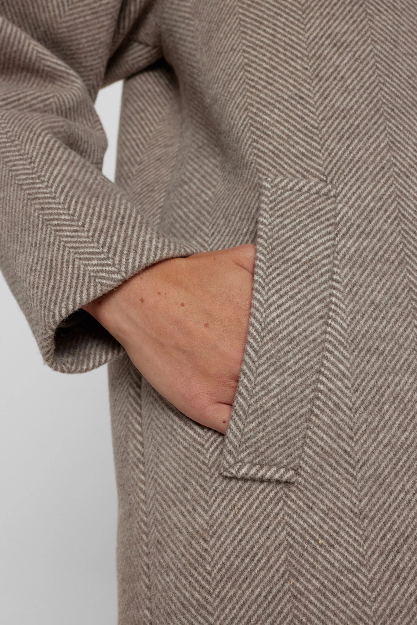 NULIBBY COAT - Chicory Coffee - Image 4