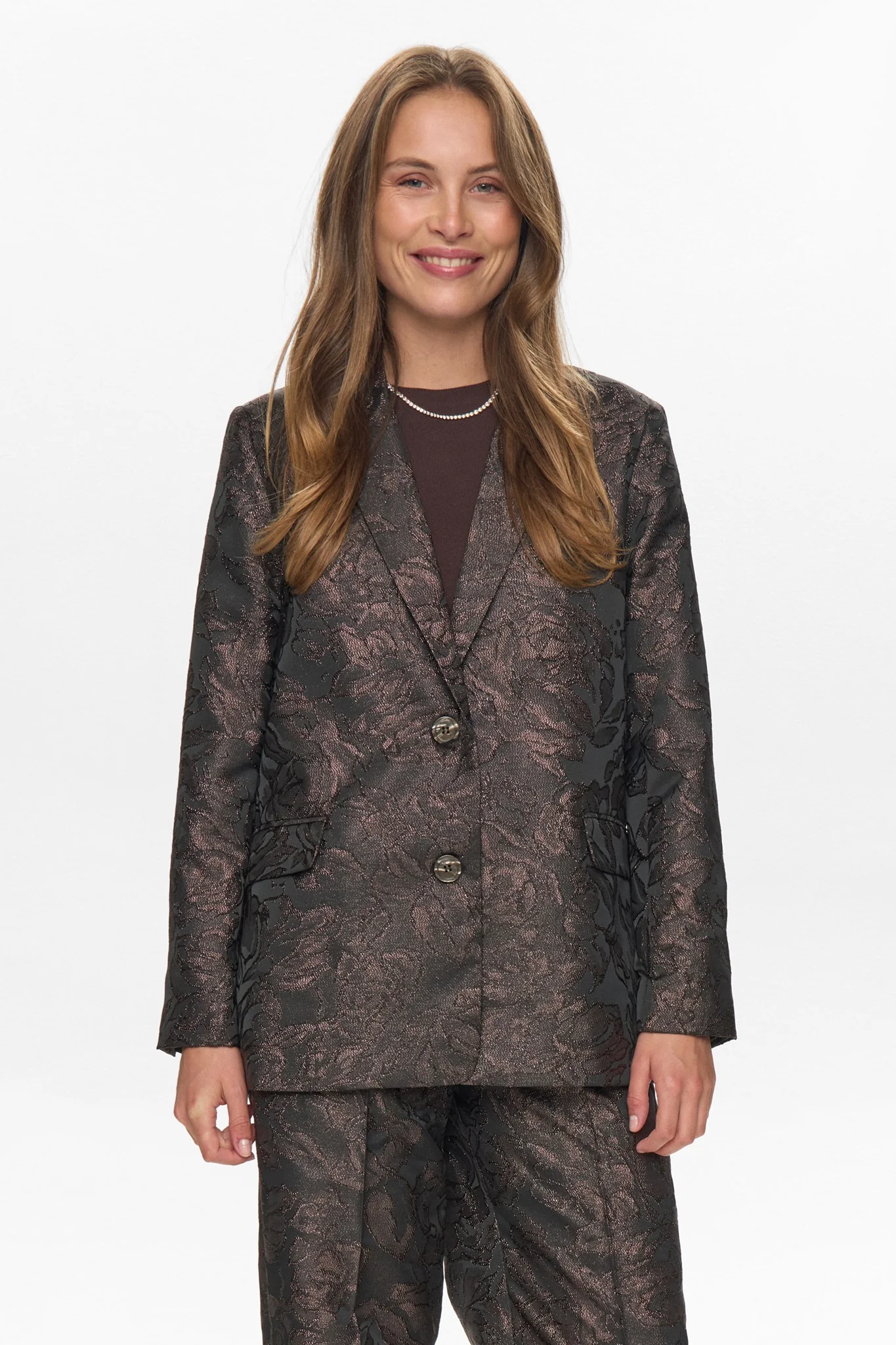 NULIKA BLAZER - Black Coffee