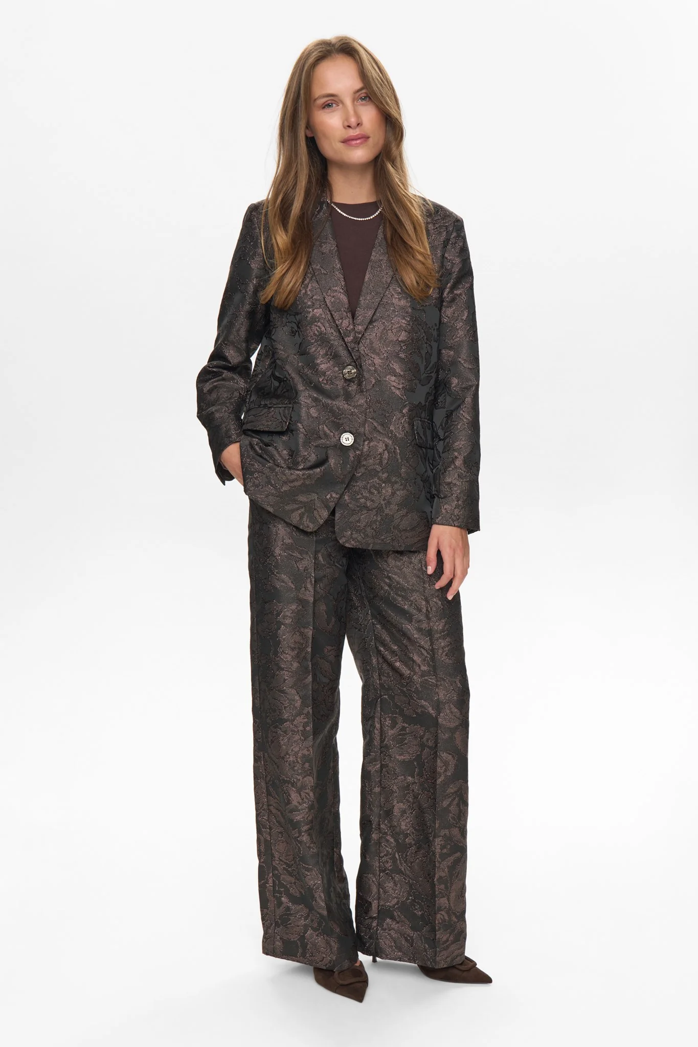 NULIKA BLAZER - Black Coffee - Image 3