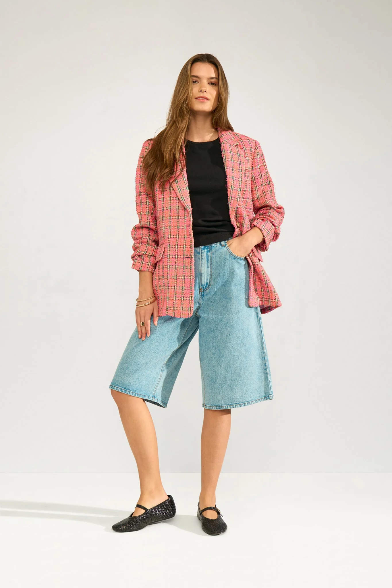 NULINDSEY BLAZER - Fuchsia Pink