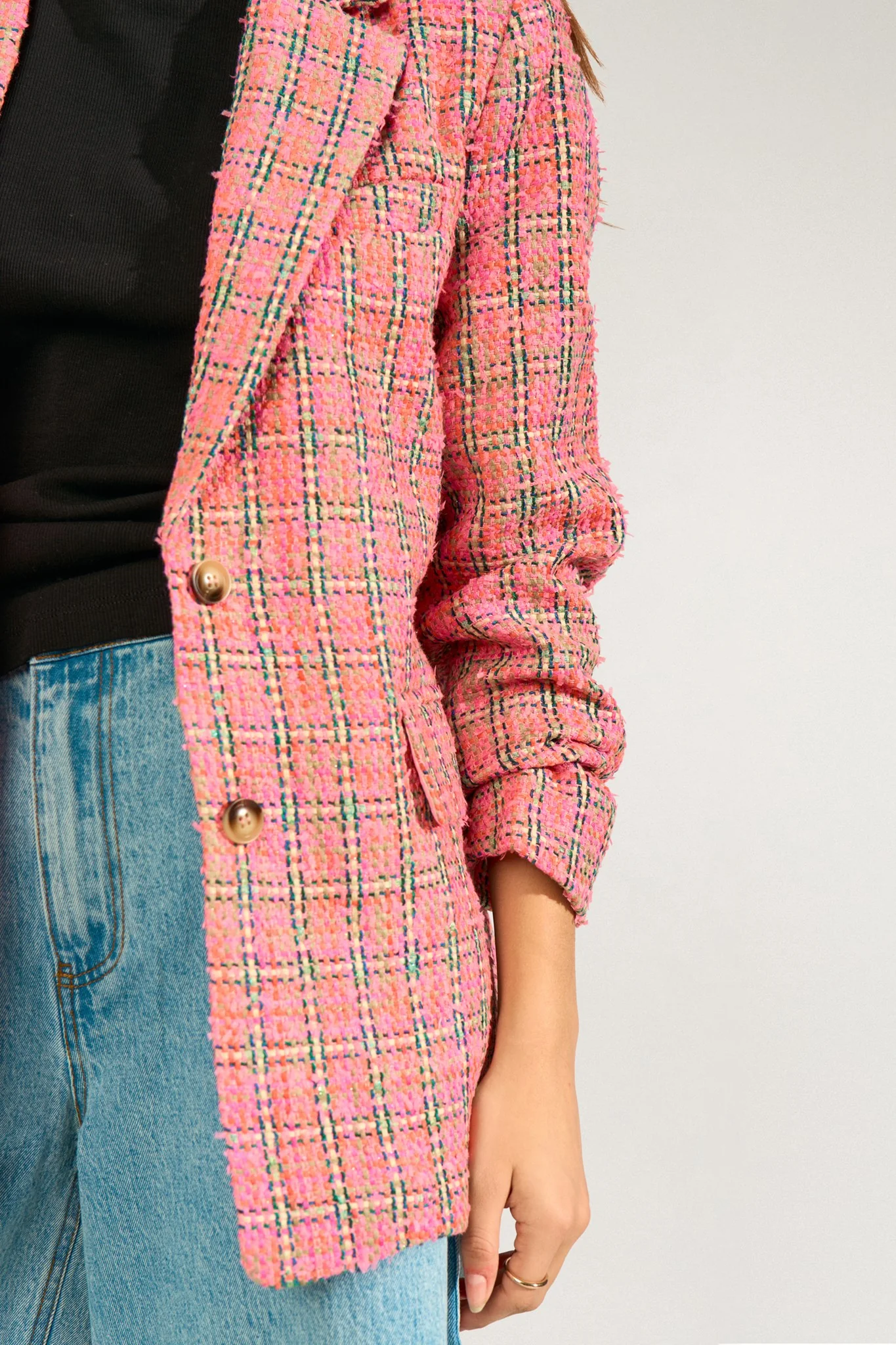 NULINDSEY BLAZER - Fuchsia Pink - Image 5