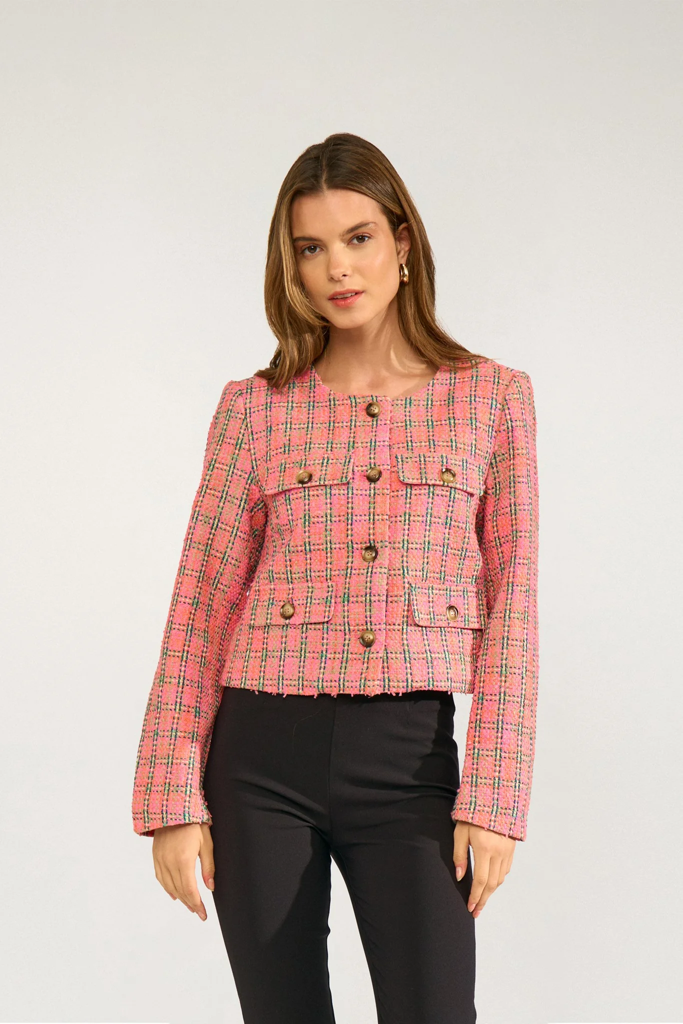 NULINDSEY JACKET - Fuchsia Pink