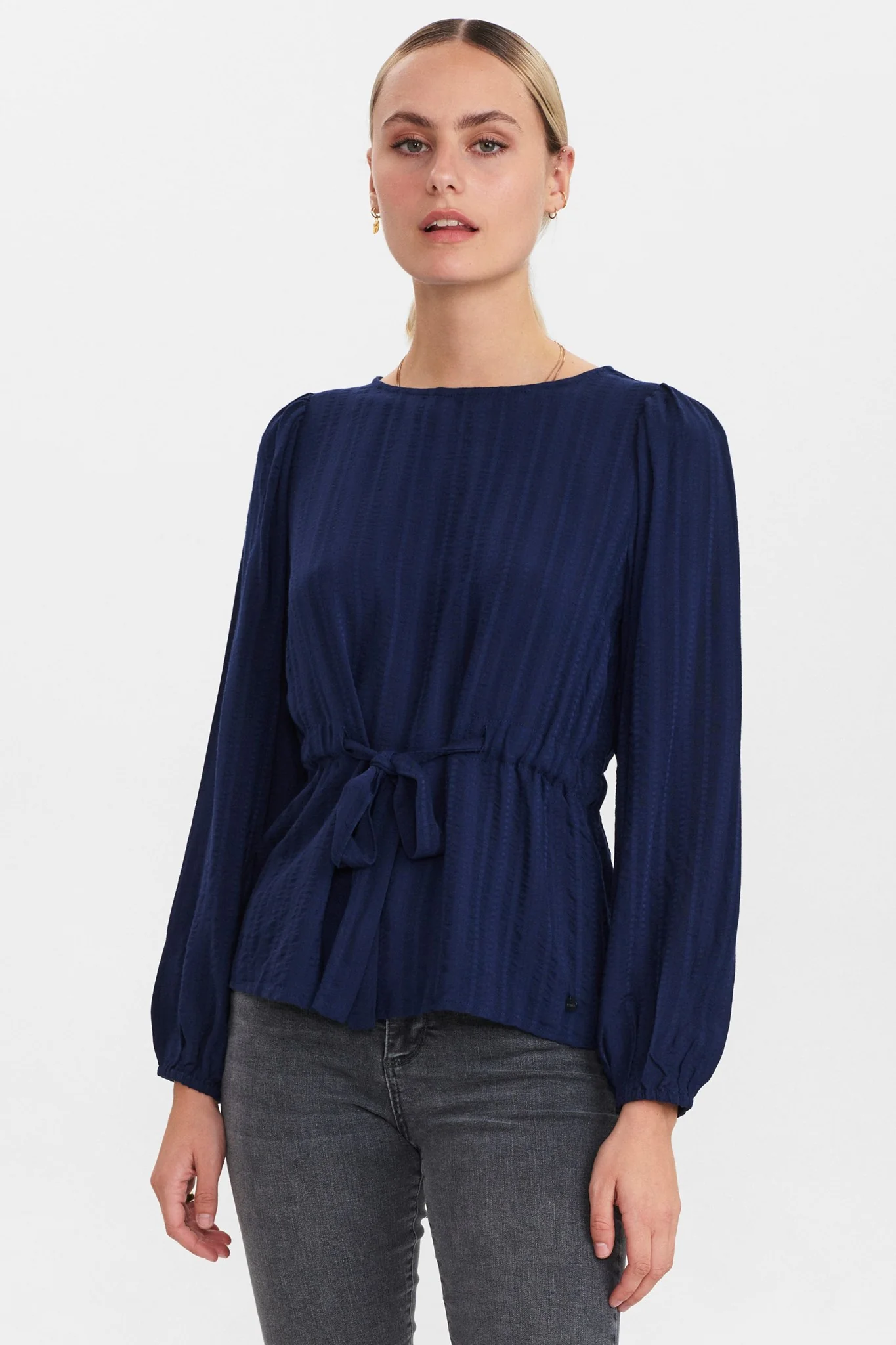 NULINKA BLOUSE  - Dark Sapphire