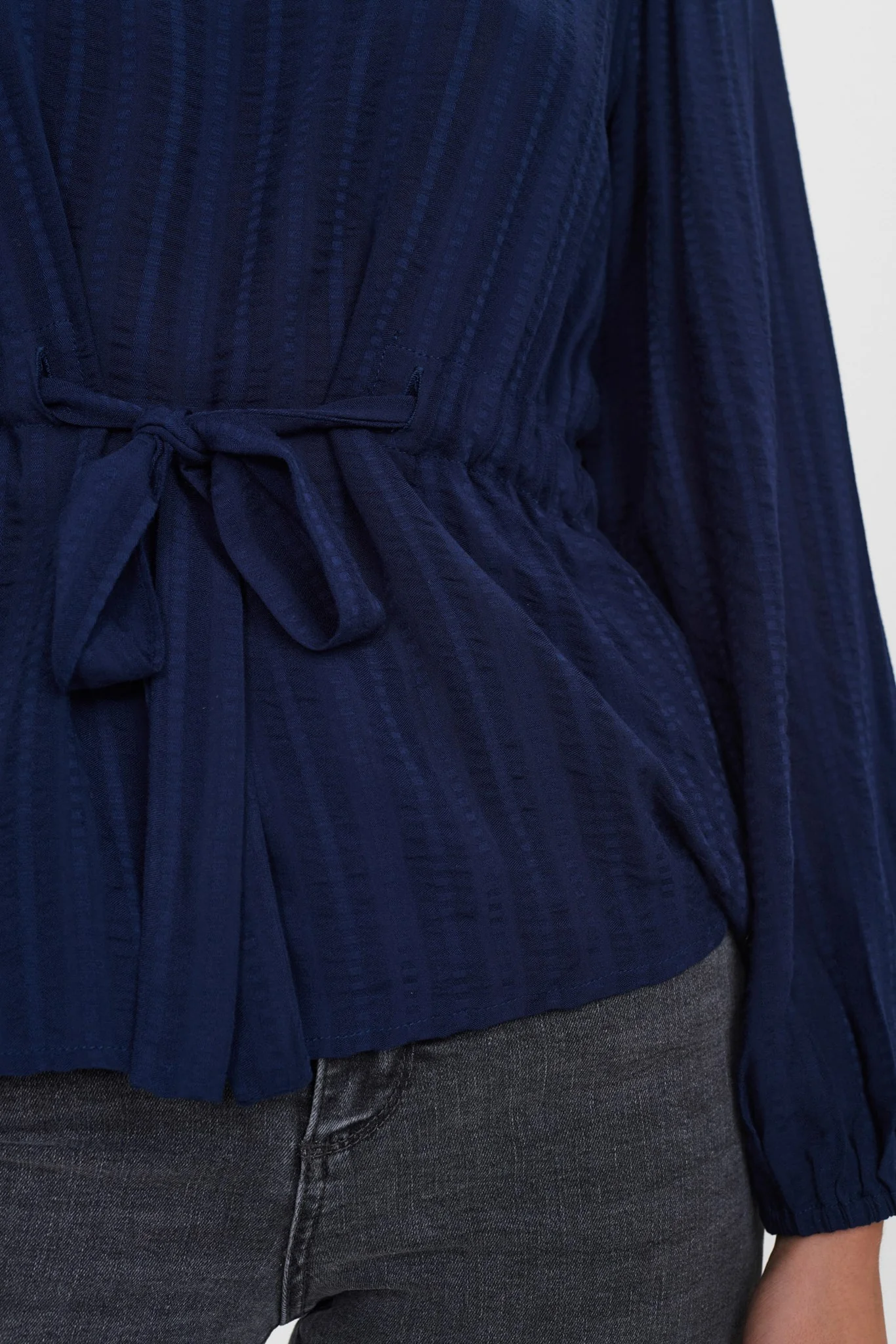 NULINKA BLOUSE  - Dark Sapphire - Image 4